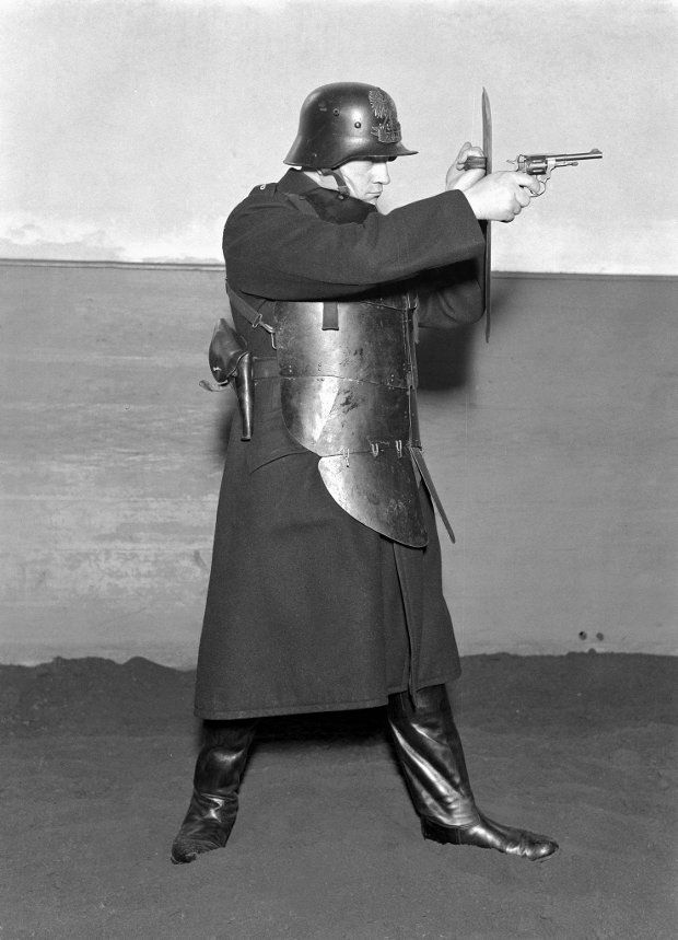 Warsaw’s State Police in Body Armor (Policja Panstwowa m.st. Warszawy