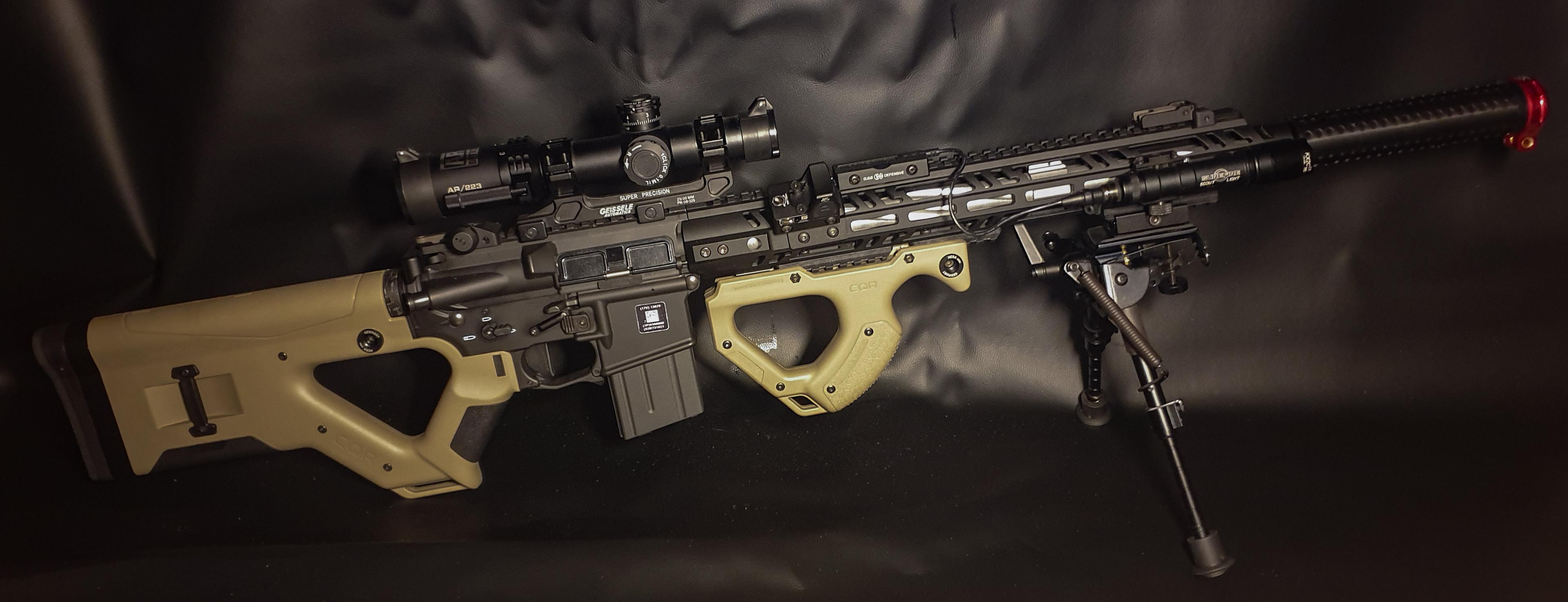 DMR concept rifle.. with hera arms CQR r/airsoft