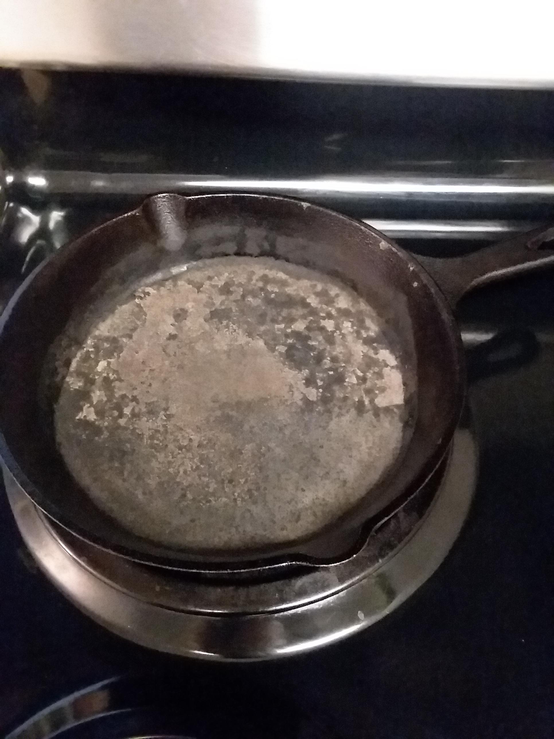 I boiled water in this to clean it, it was on the stove. How do
