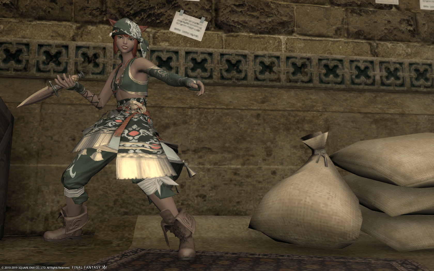 FFXI Thief AF inspired glamour for FFXIV r/FFXIVGlamours