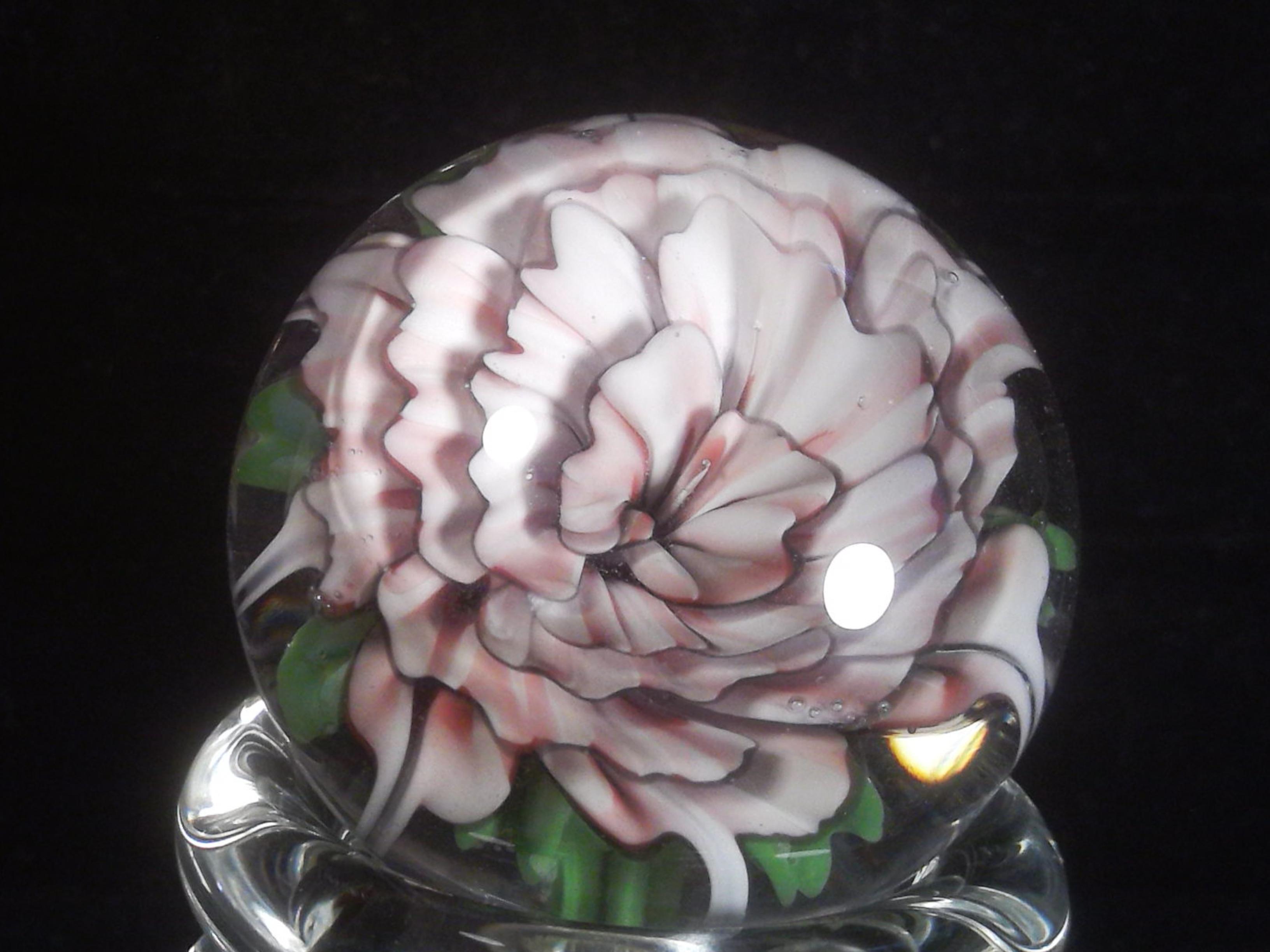 Flower marble I made yesterday r/glassheads
