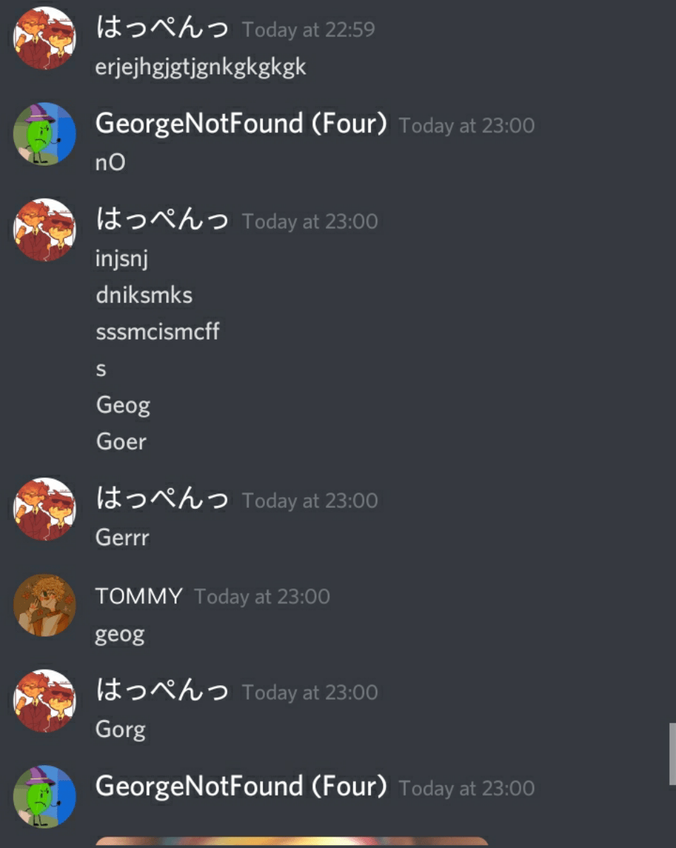 So, my friend was trying to spell (Change Flair if needed