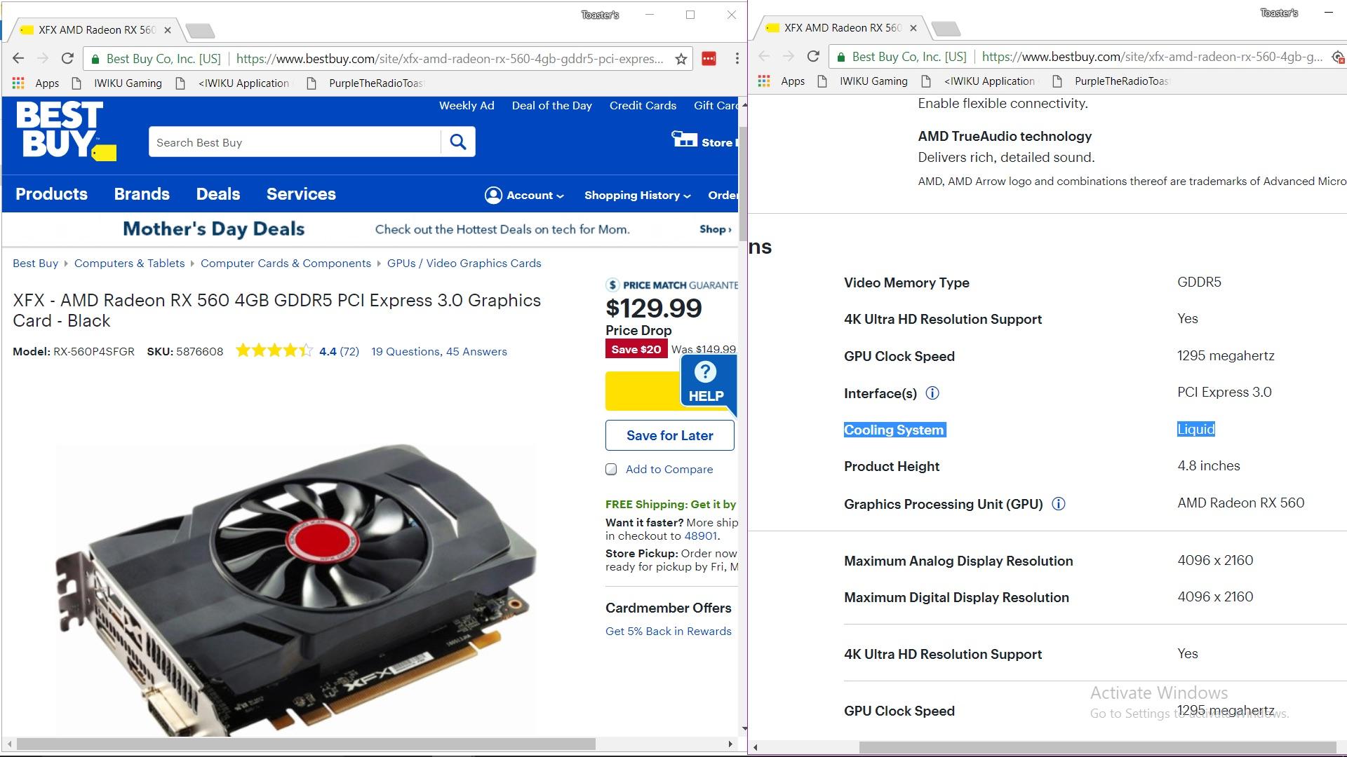 Fans = water cooling r/AyyMD