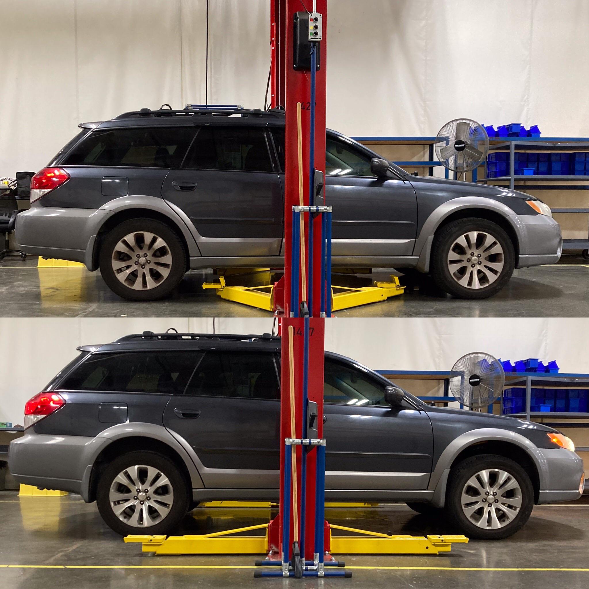 Just did the 1” lift on the Outback. King Raised springs, kyb shocks