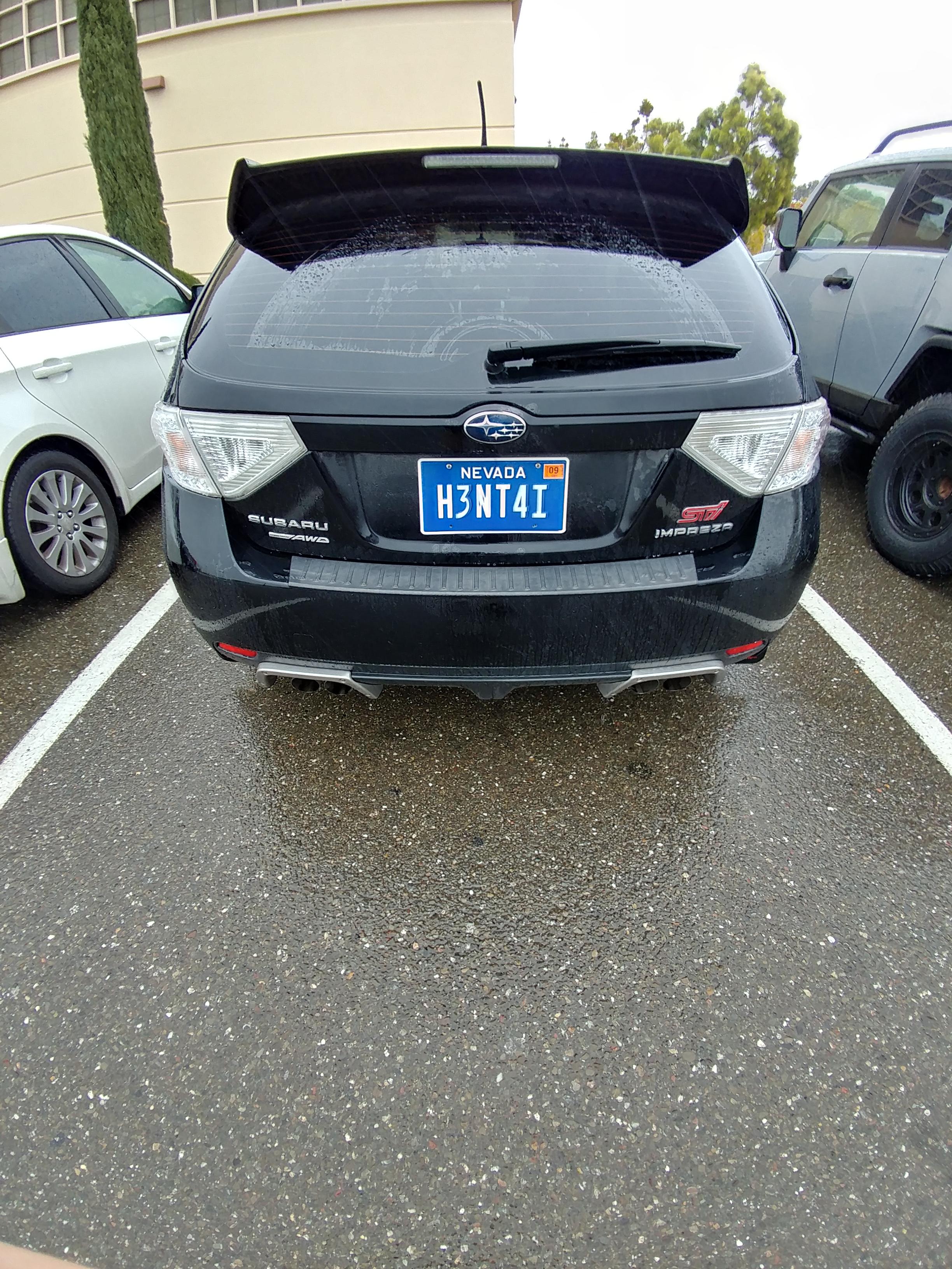 Do vanity plates count? r/Shitty_Car_Mods