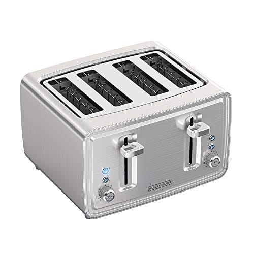 BLACK+DECKER 4Slice Toaster (Stainless Steel) 25 + Free Shipping