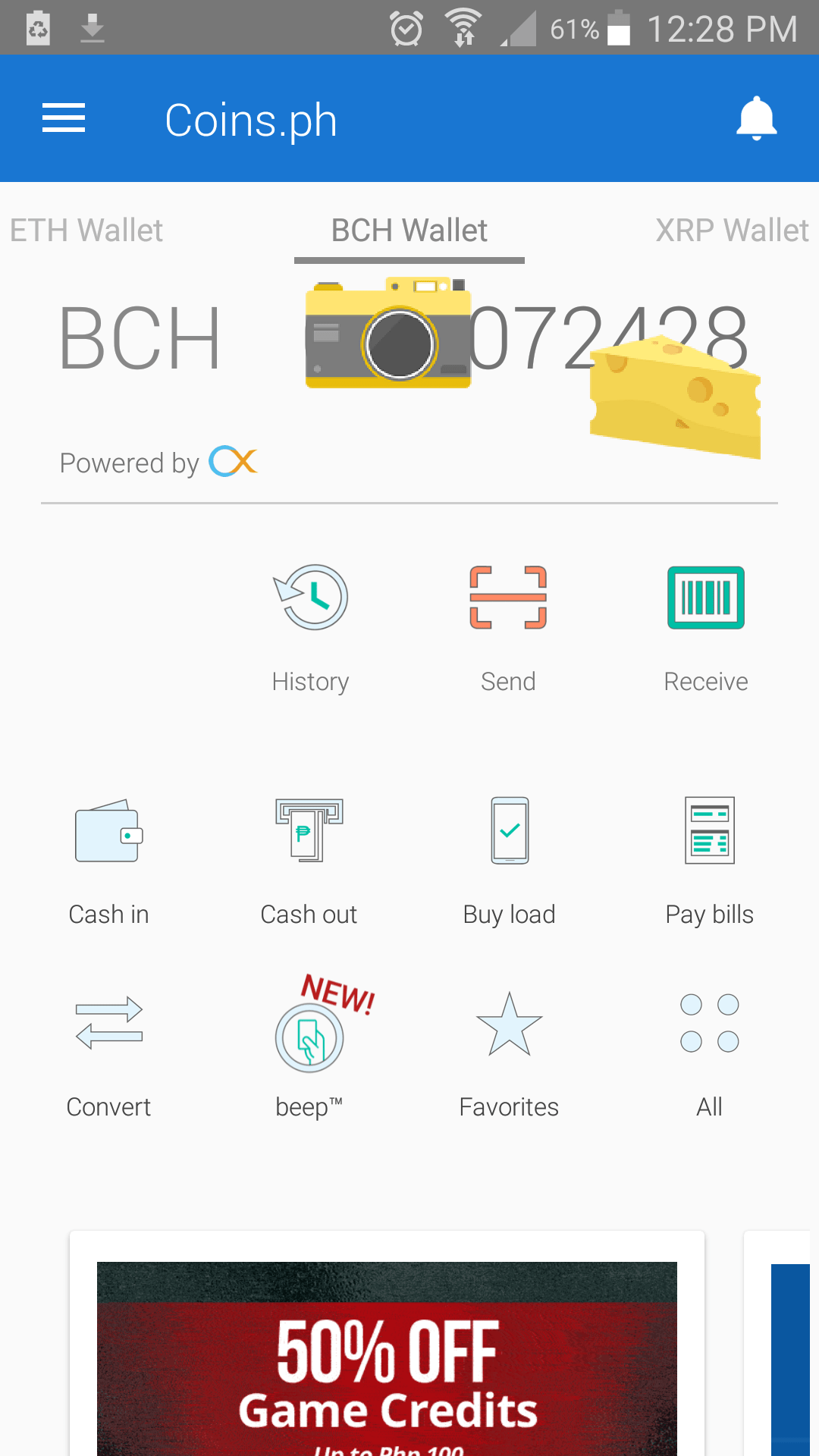 BCH Wallet Now Available In Coins.PH r/btc