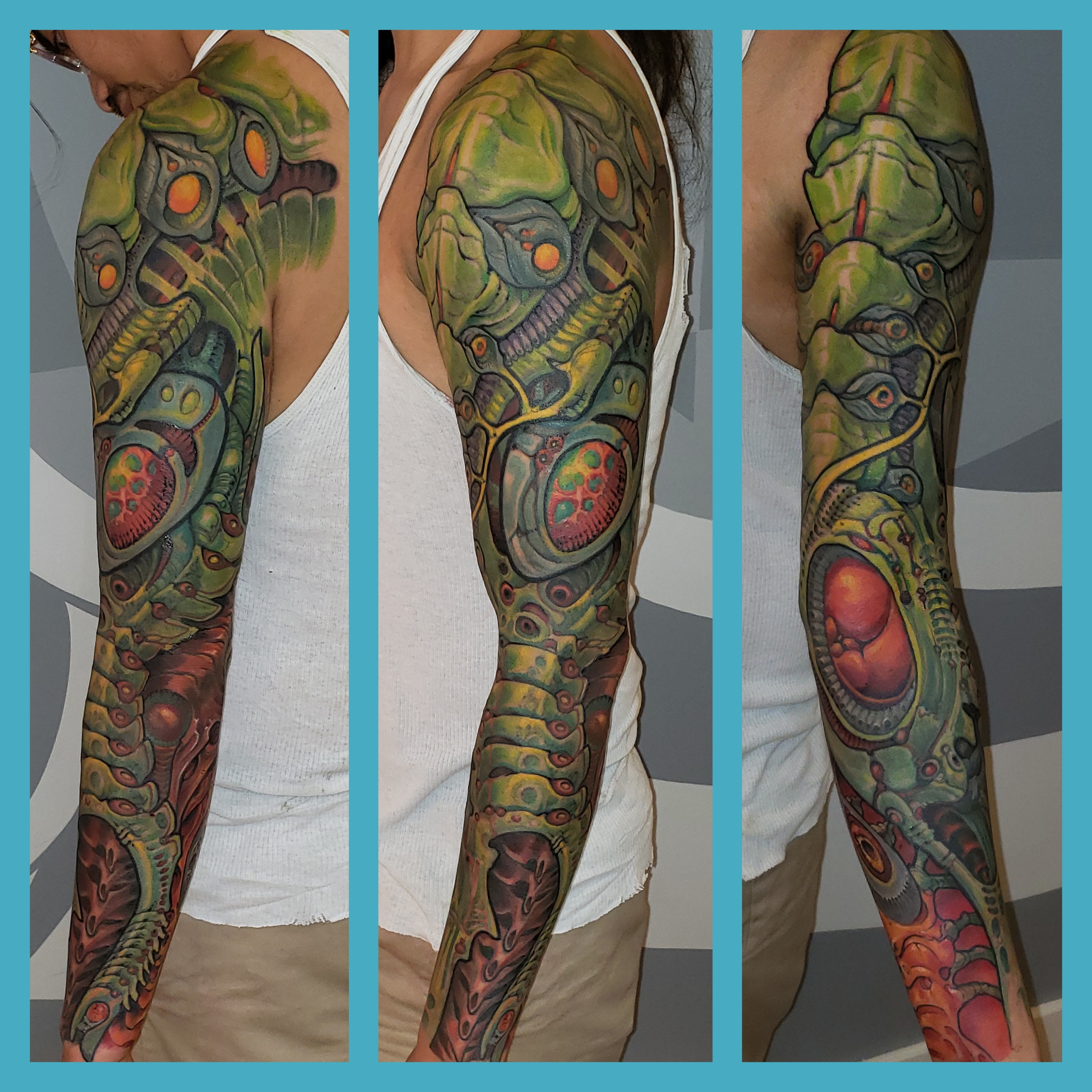 Posted and tattooed by me, Jeff Croci of 7th son tattoo in