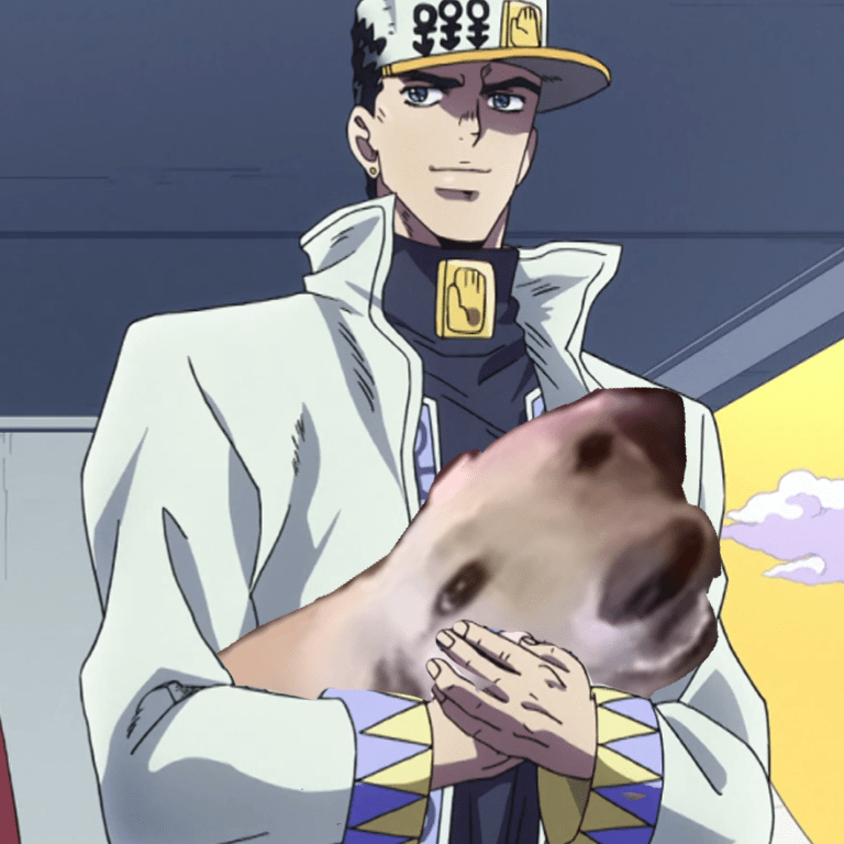 Jotaro found the butter dog. r/wholesomejojo