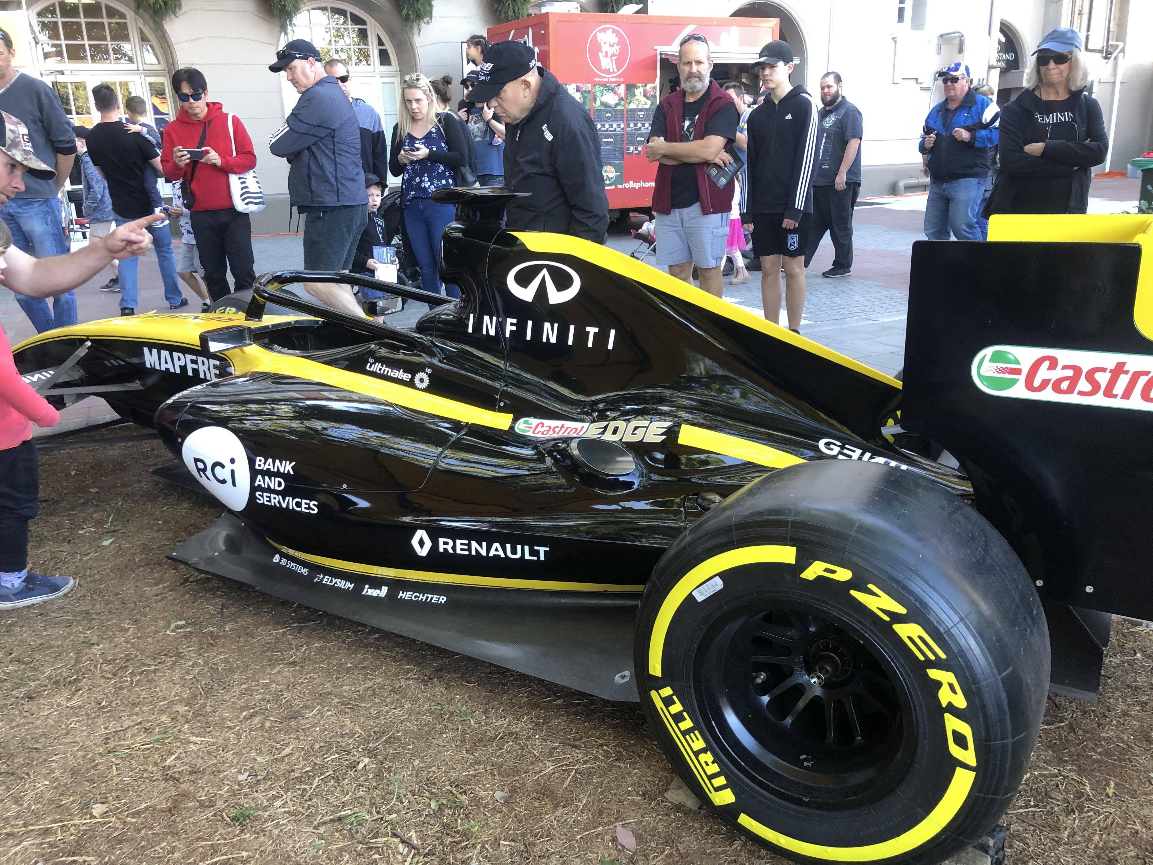 Spotted at a car show in Brisbane, Australia formula1