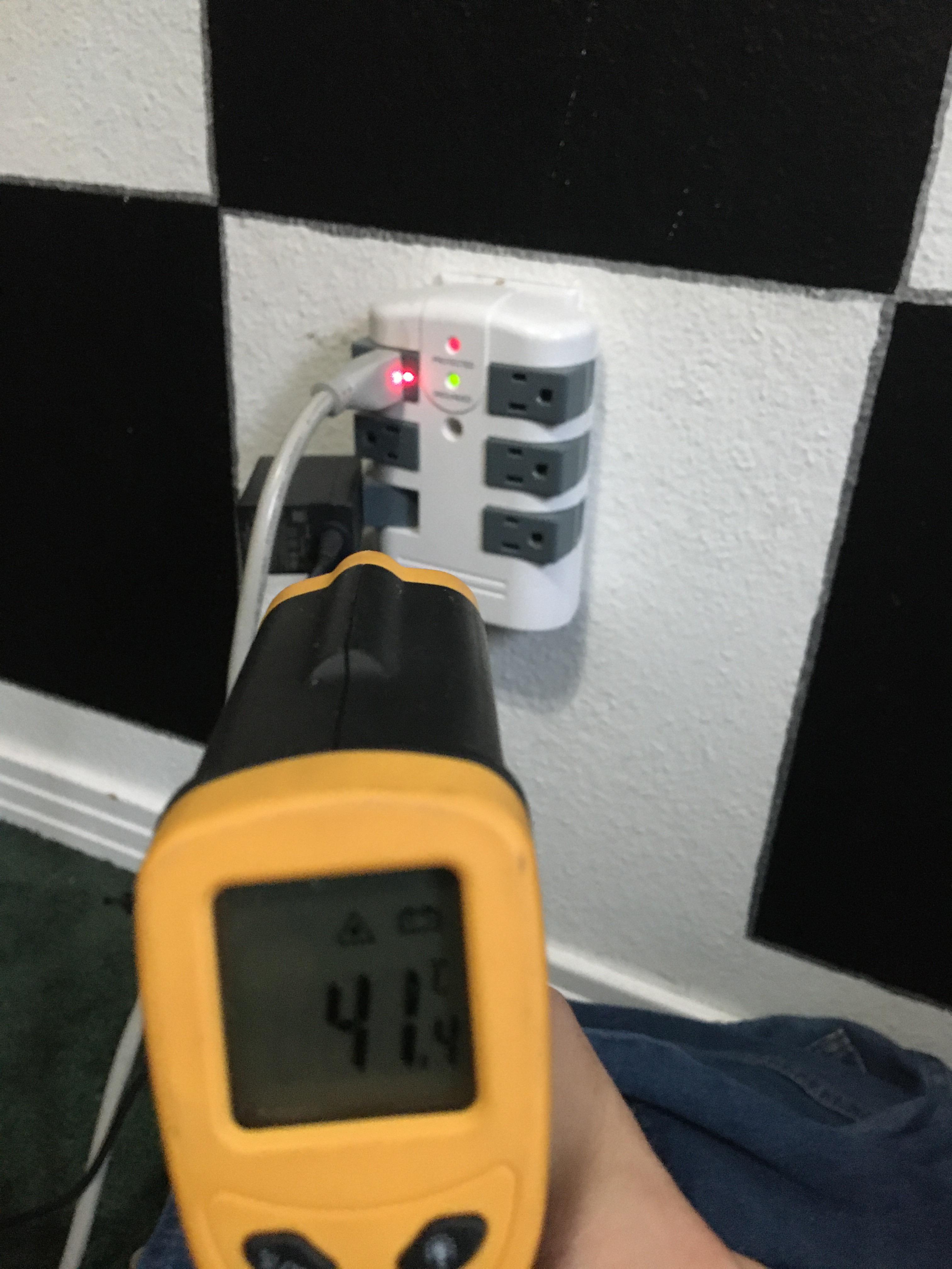 You know when shits serious when the plug gets warm. (Folding home for