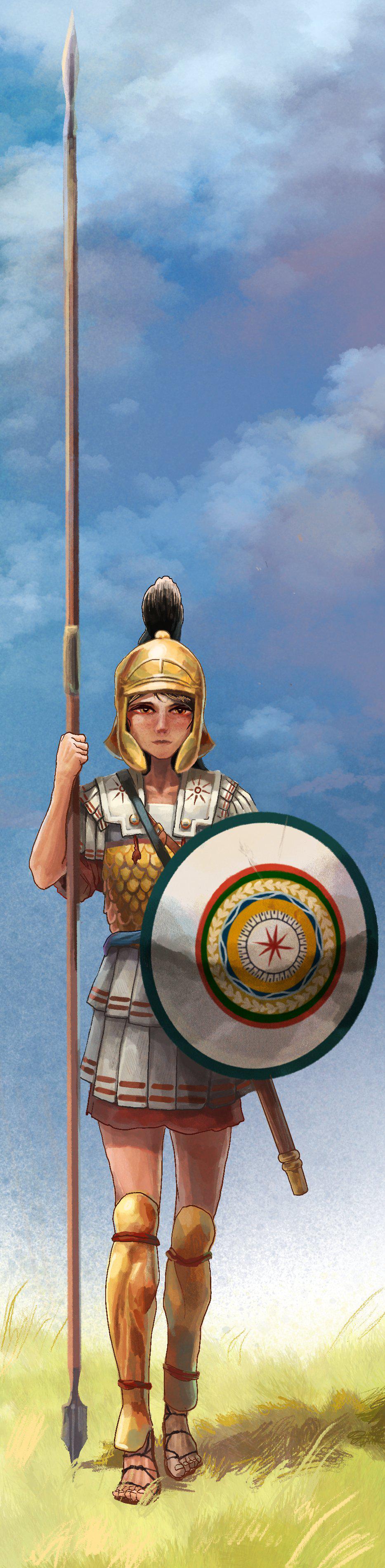 Macedonian phalanx, by Sebear Women With Protection