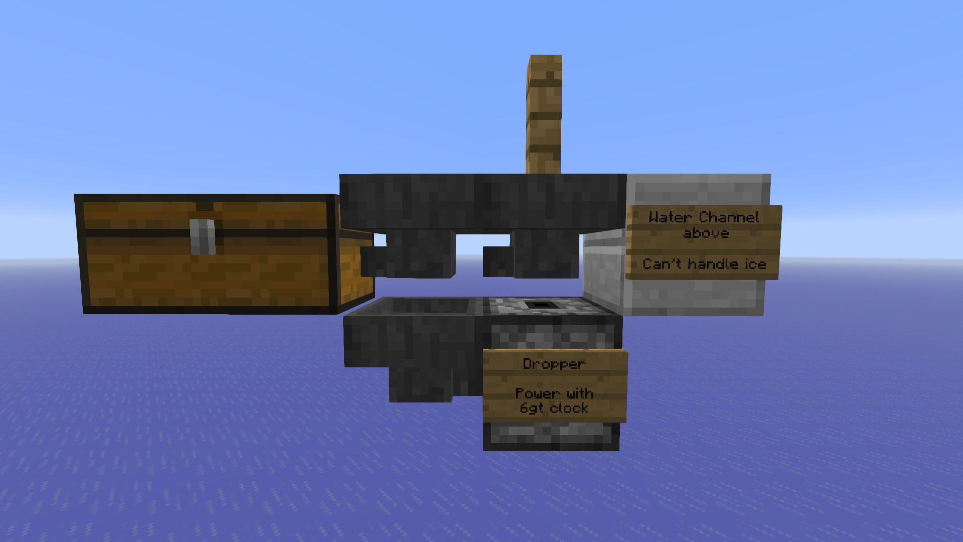 Simple Quartzless Item Sorter for Skyblock r/redstone