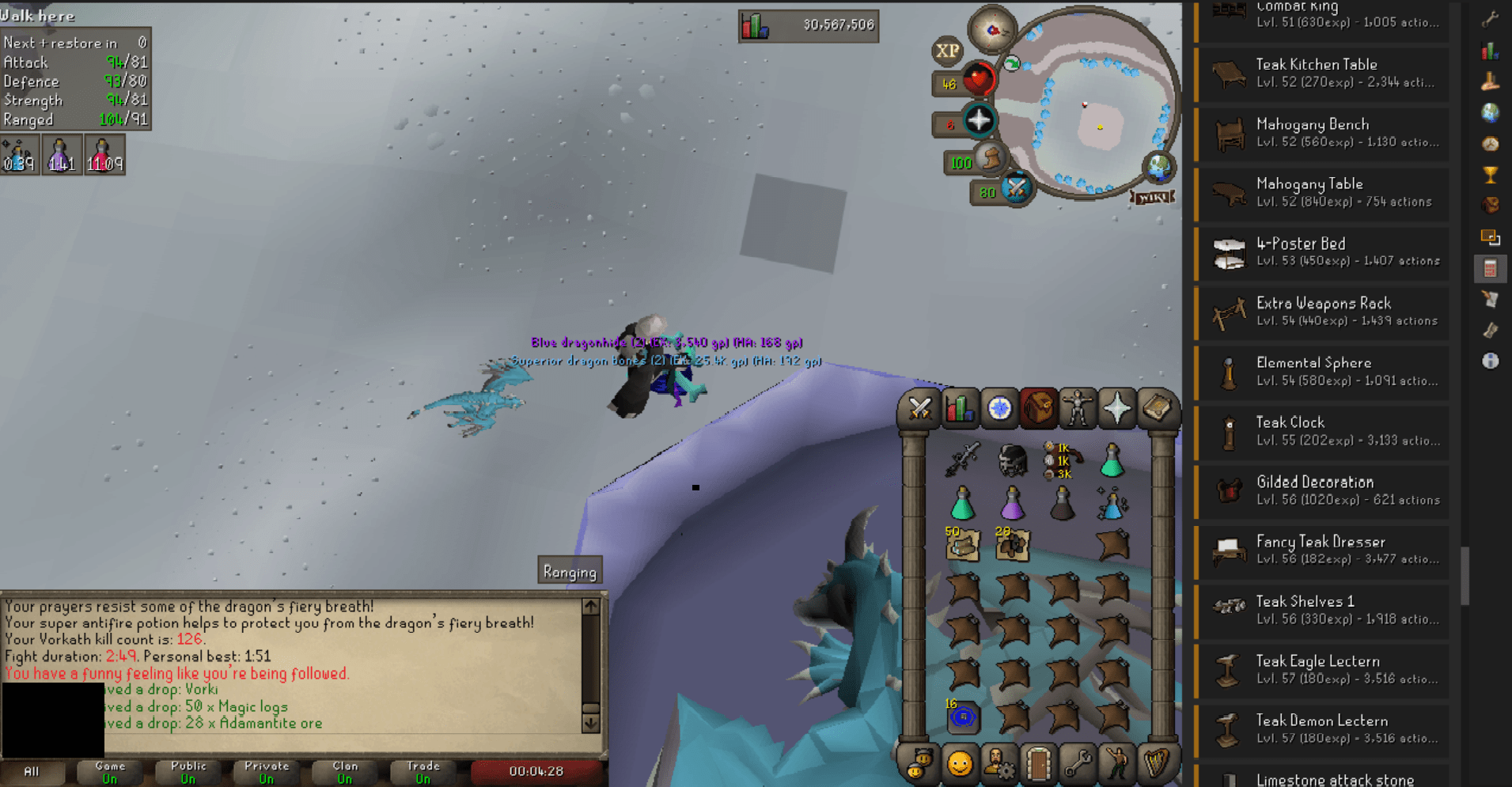 First ever pet! r/2007scape