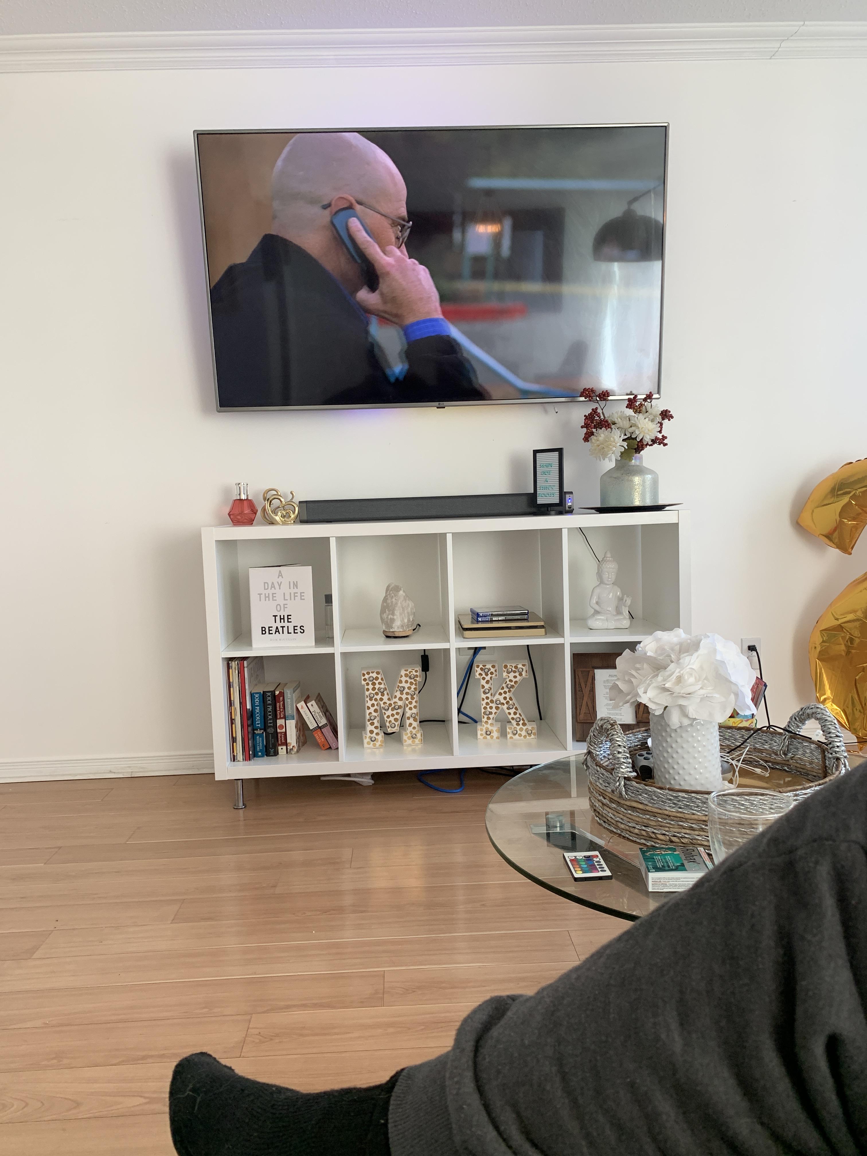 Is my tv too high? r/TVTooHigh