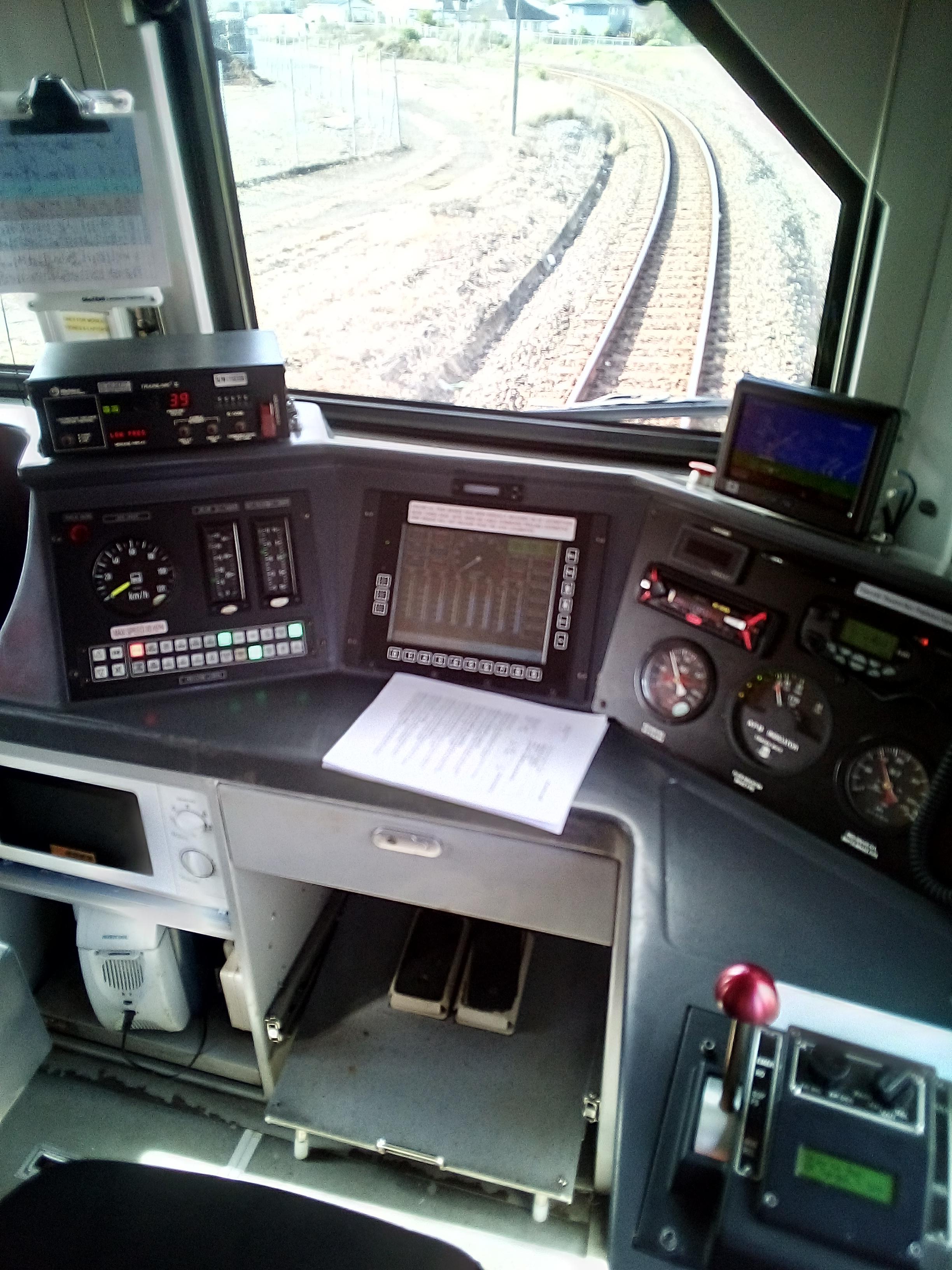 Thanks to driver Mike F for stopping at Hamilton Station New Zealand