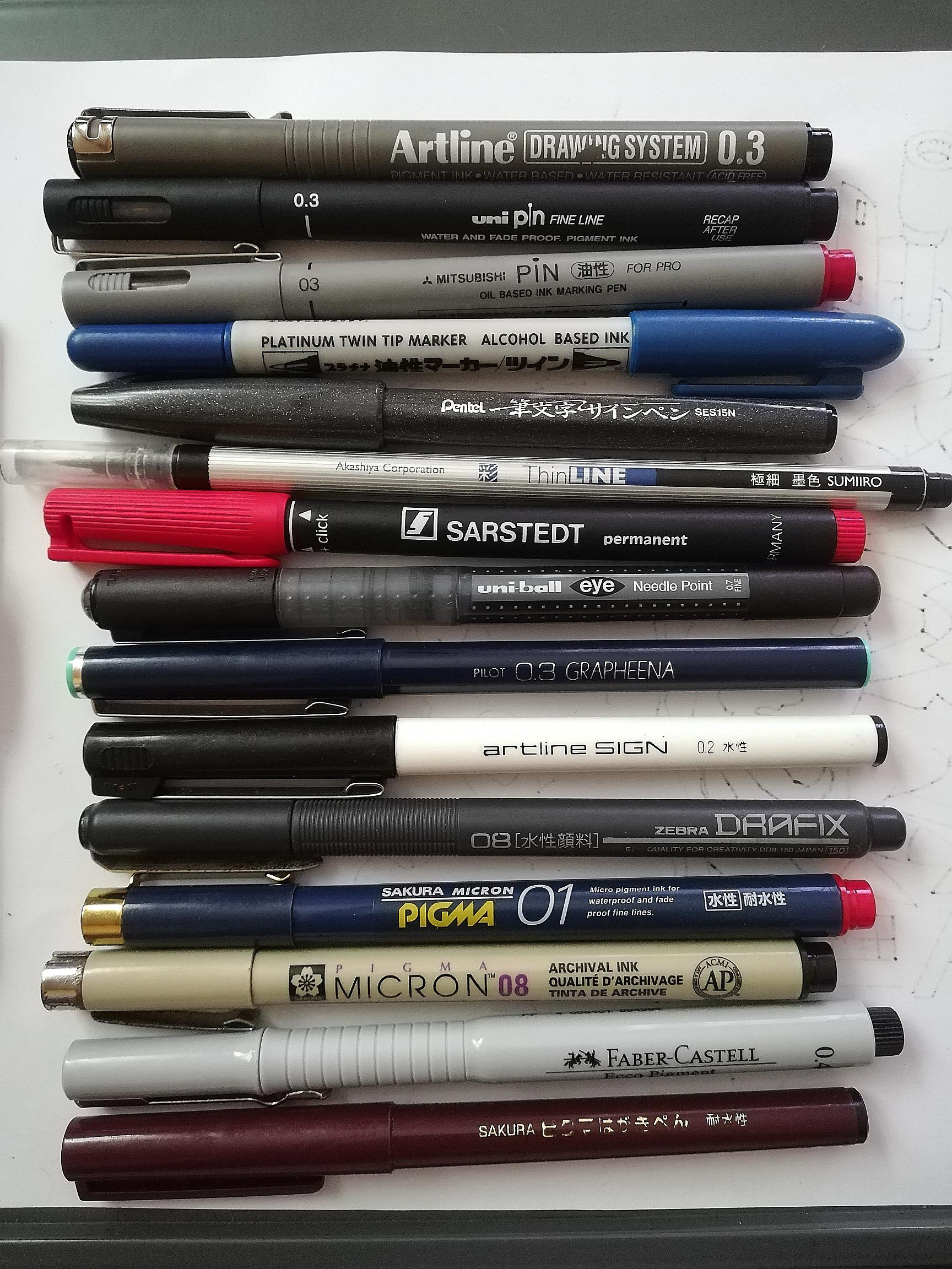 Hi new to this Sub!, I hope these are counted in 🐱 r/pens
