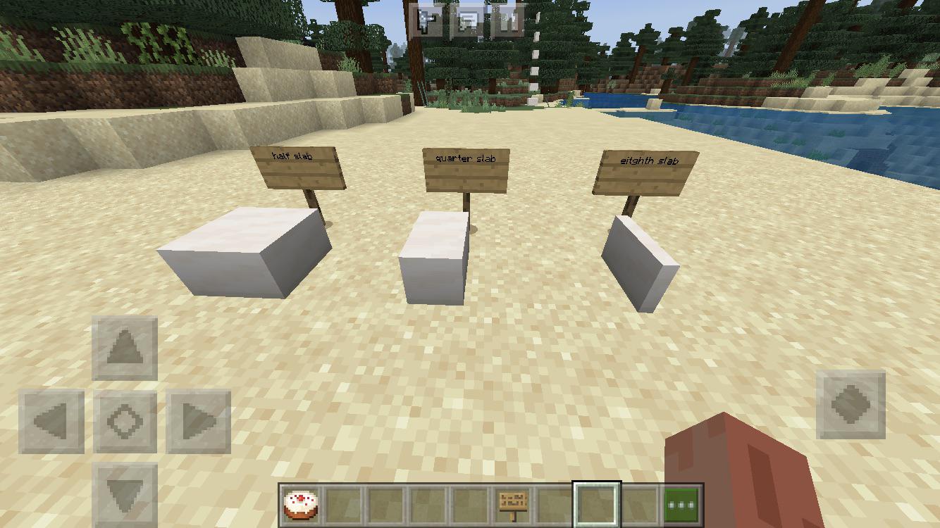 Quarter slabs r/Minecraft