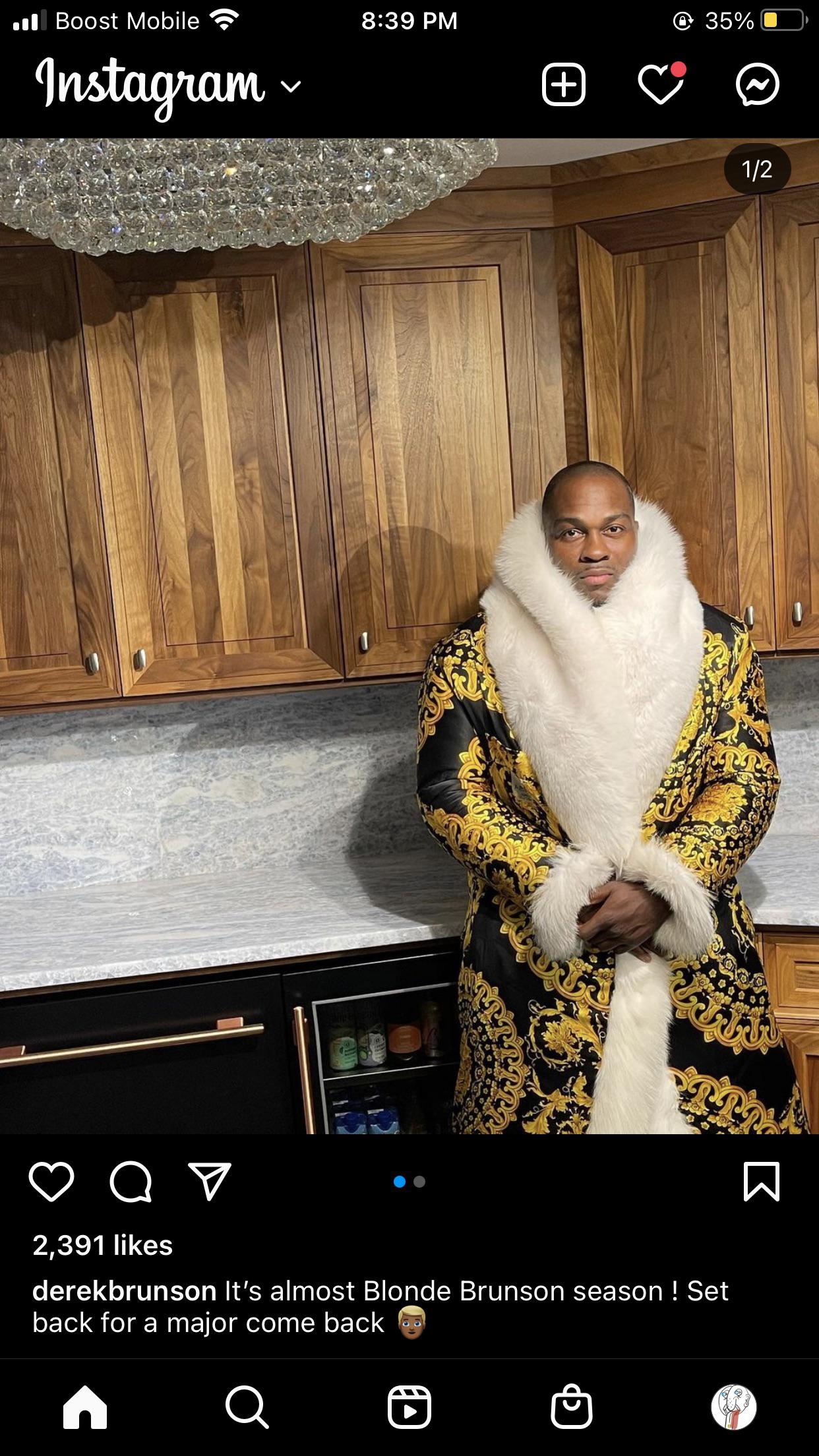 Derek Brunson alludes to fighting again soon on his Instagram r/MMA