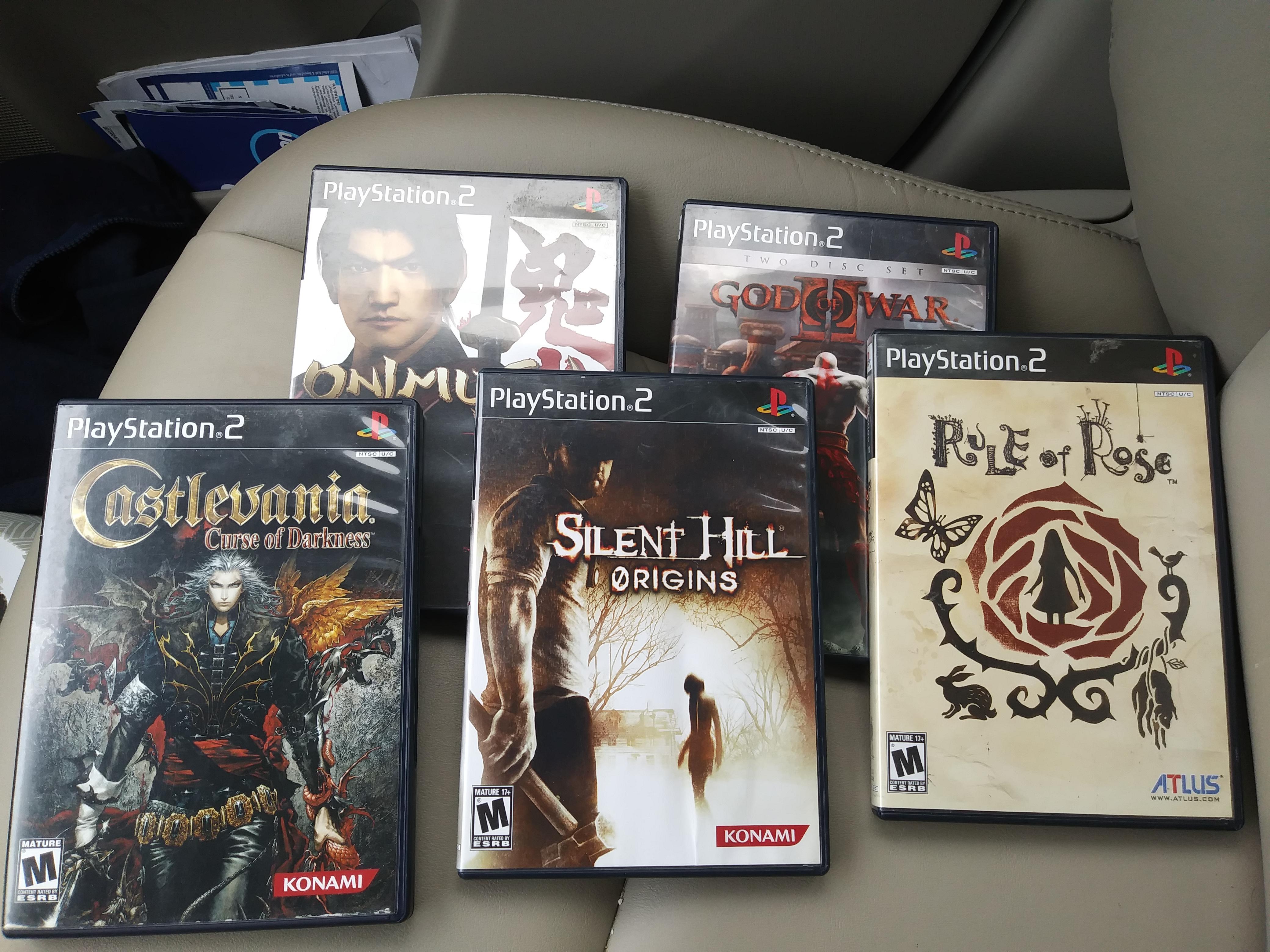 Decided to check out a garage sale that was nearby that had some ps2
