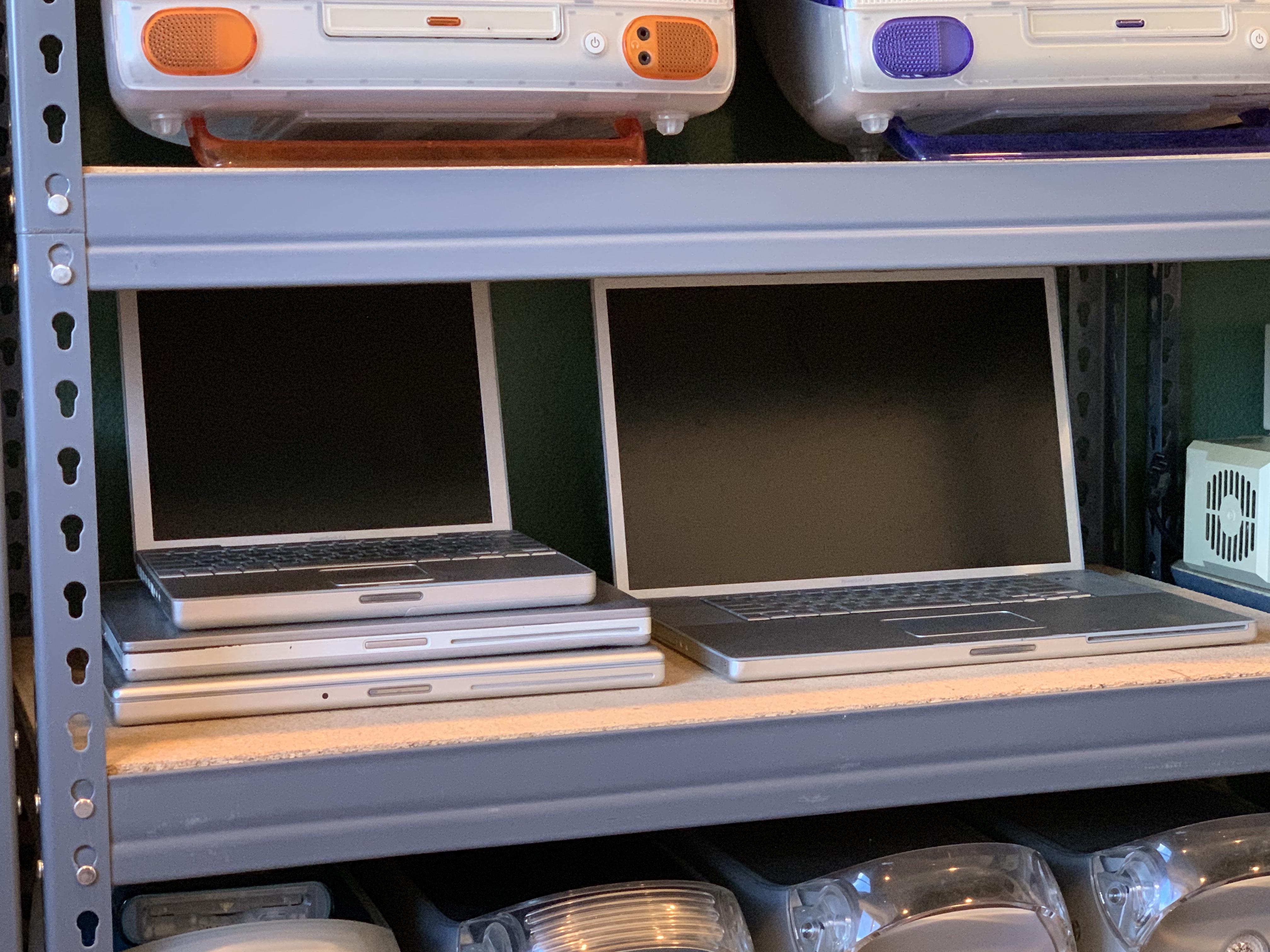 Will this hurt my laptops if I stack them like this? It’s a 12” PB on a