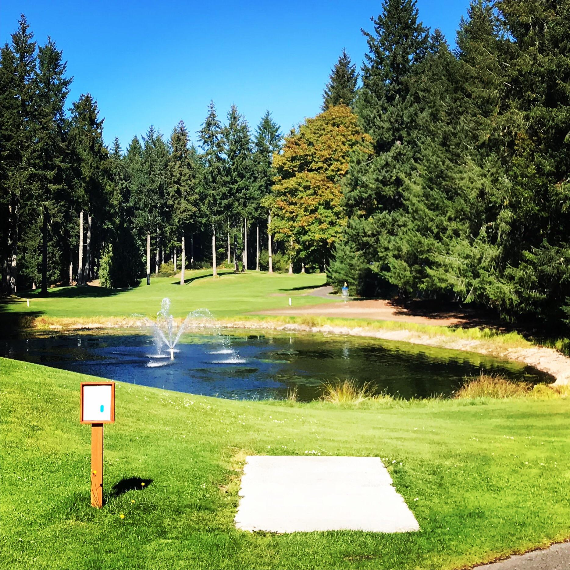 Horseshoe Lake DGC 15. Gig Harbor, WA r/discgolf
