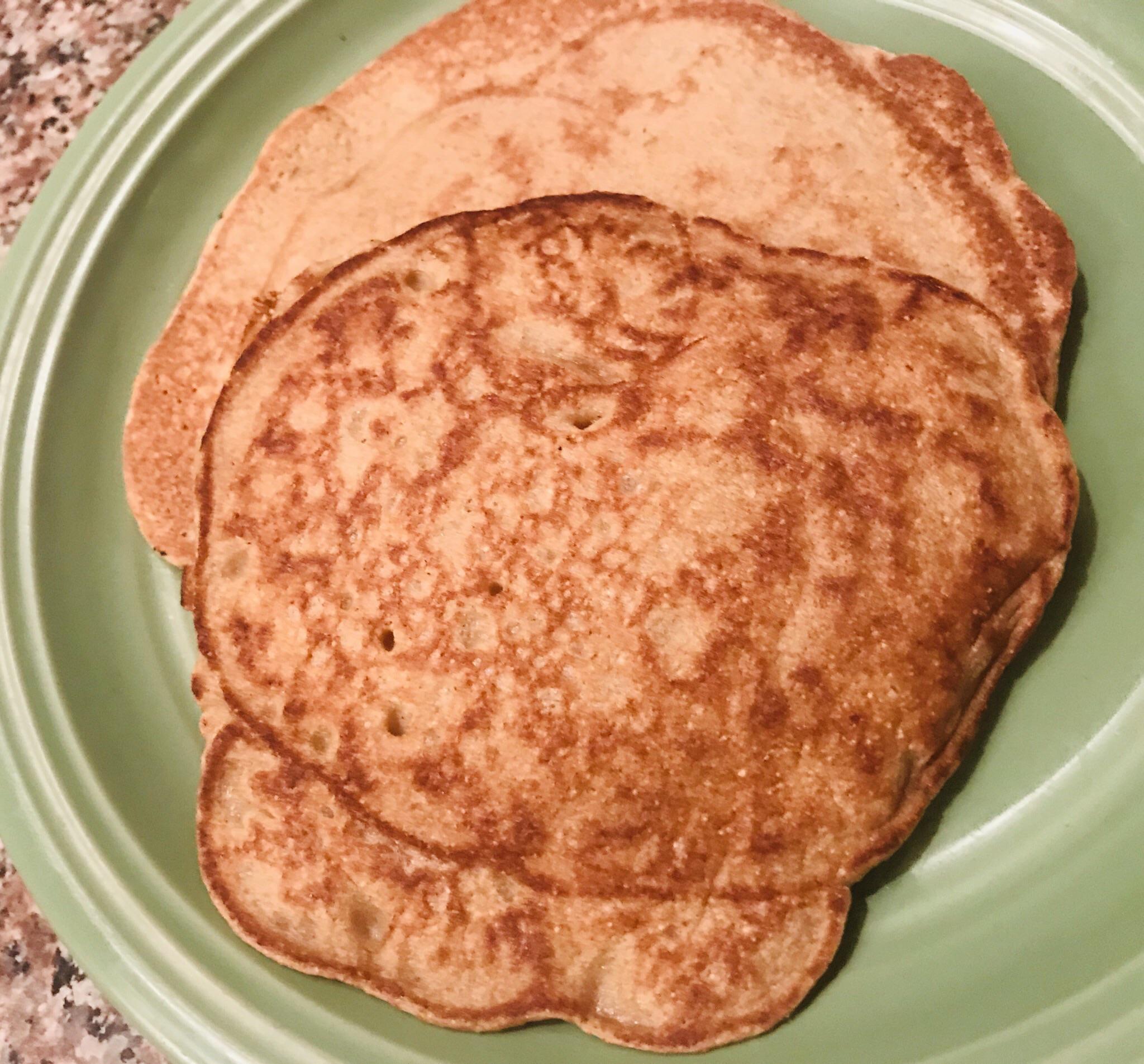 Curried barley pancakes (82 calories per pancake) r/safe_food