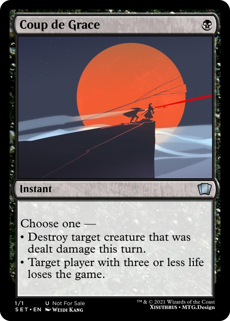 Coup de Grace r/custommagic