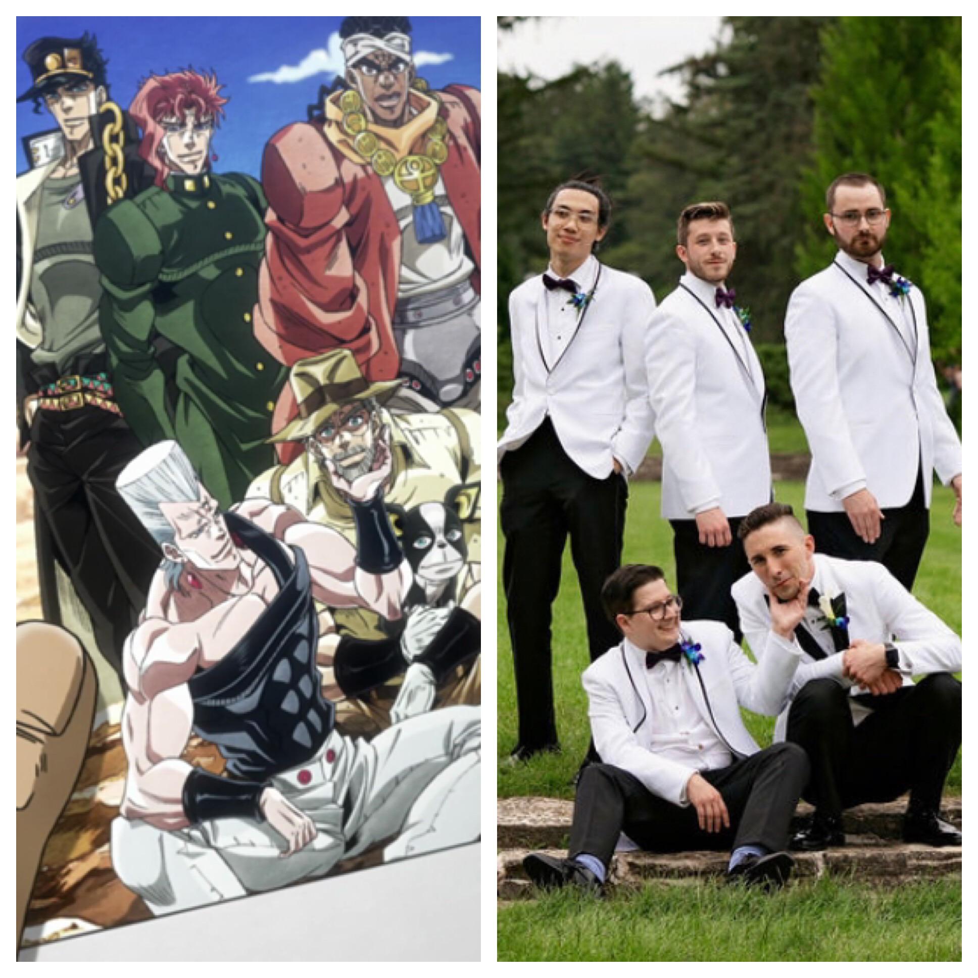 Not as epic as that other JoJo wedding photo, but if anyone else