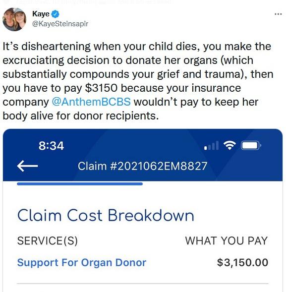 Insurance companies charge parents to keep their kids alive long enough