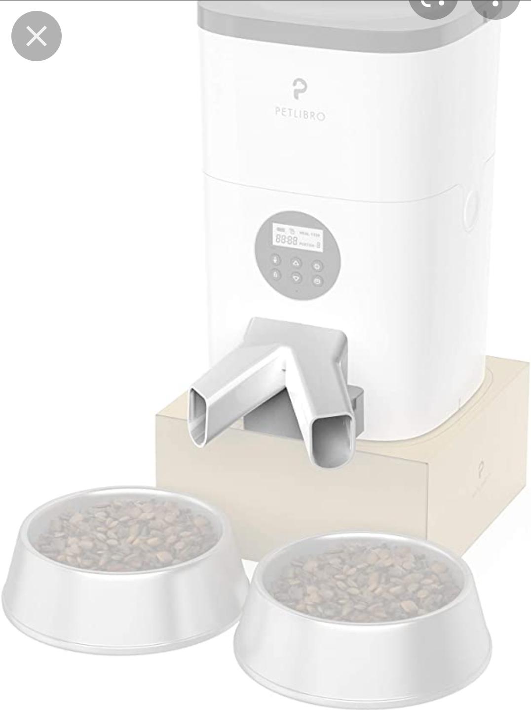 I got an automatic pet feeder for my cats but it only has 1 spout. I want to 3D print an adapter