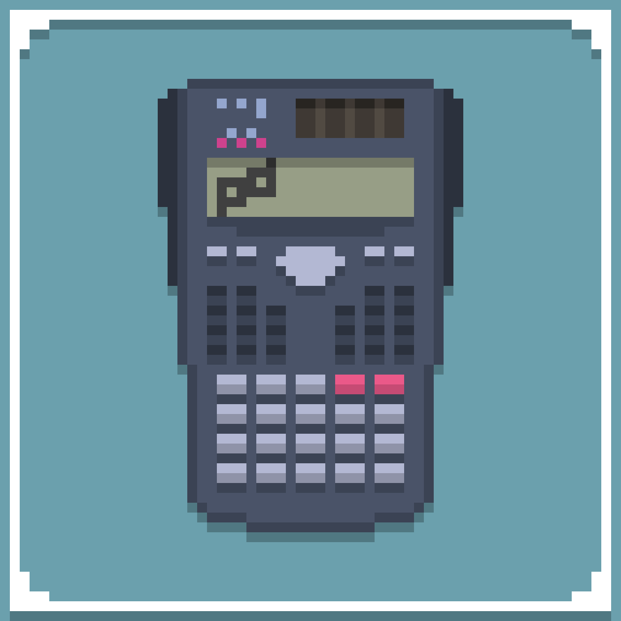 calculator, hope you like it! ) r/PixelArt