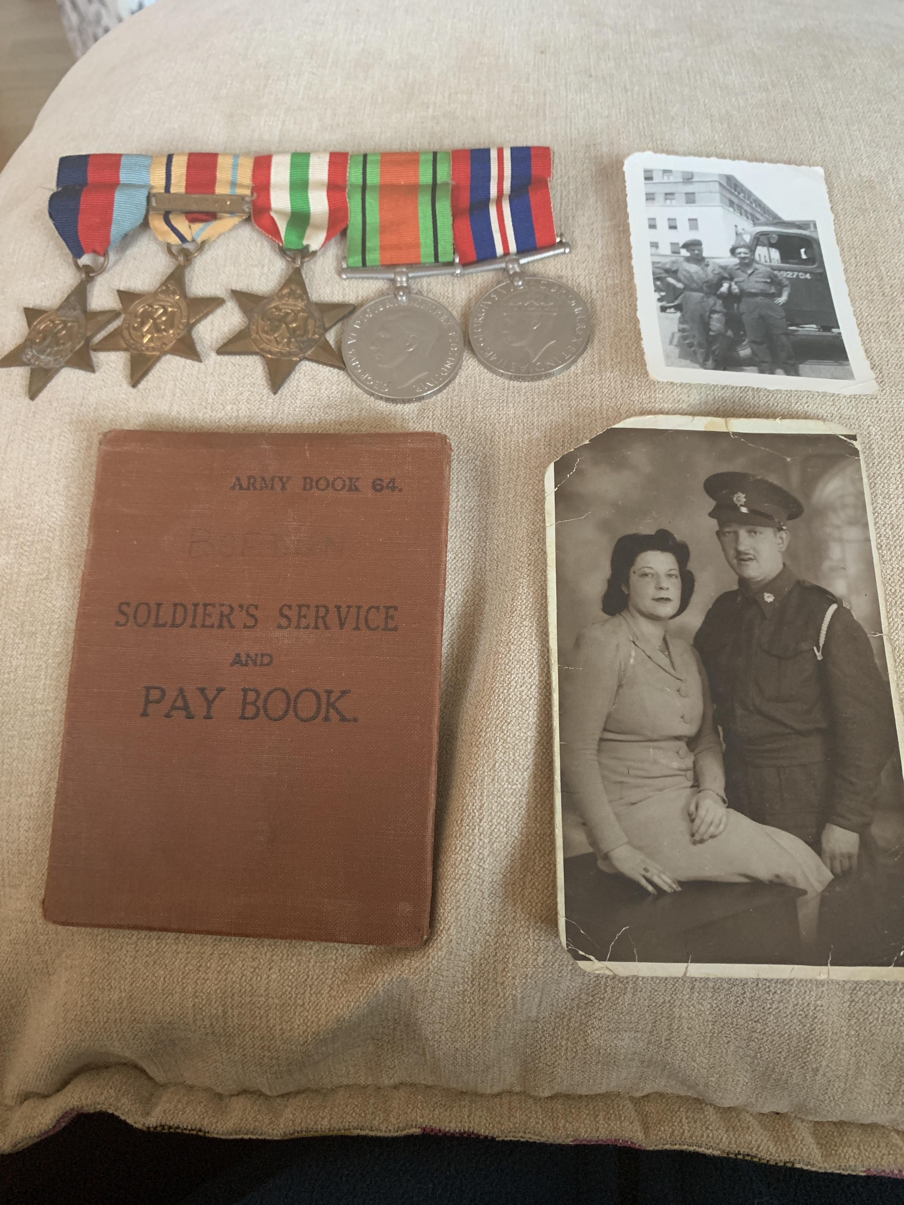 Old war medals found in my nans house from WW2. Any information about