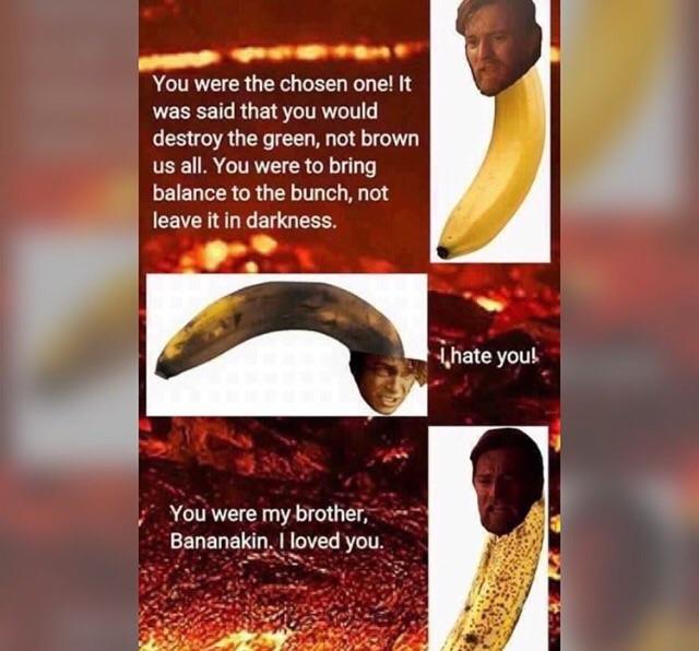 Bananakin Memes This Meme Star Wars Amino