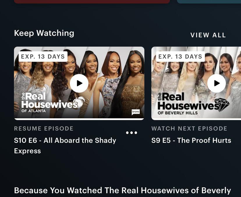 They’re taking more RH episodes off Hulu 😭 r/BravoRealHousewives