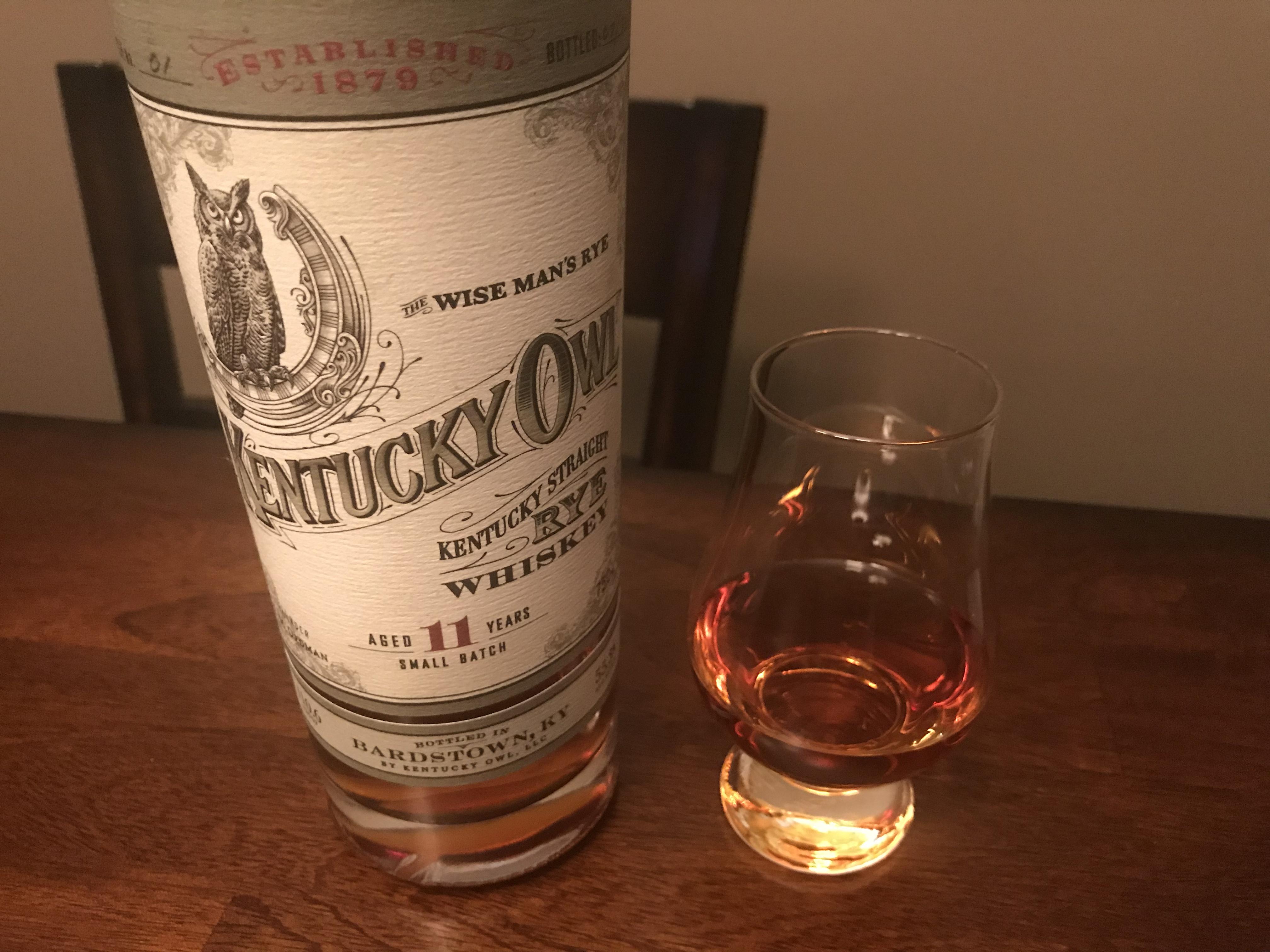 SaintClive's Best Bourbon/Rye of 2017 Day 12 Kentucky Owl Rye Batch