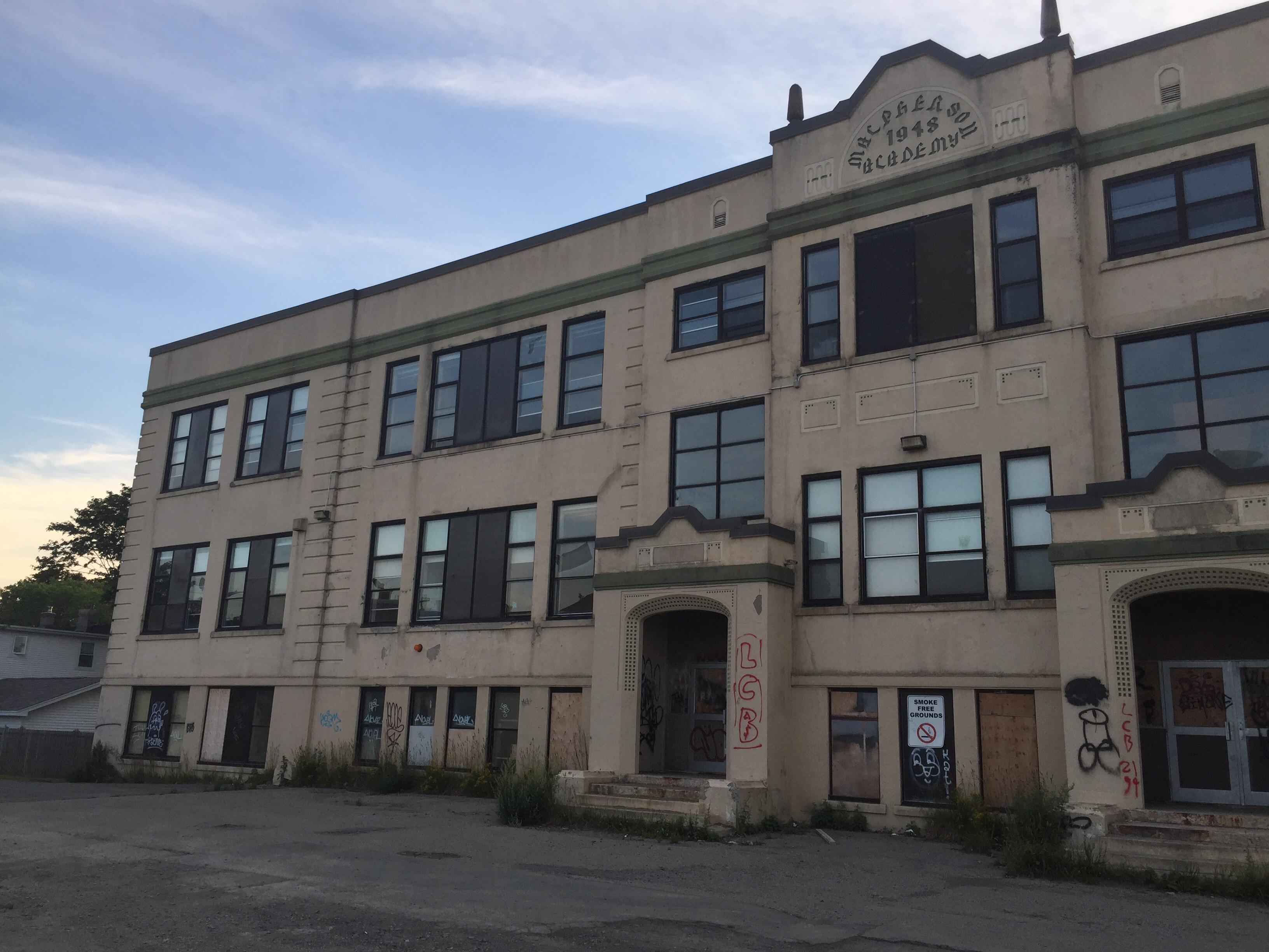 An elementary school in St.John’s, NL, Canada. r/abandoned