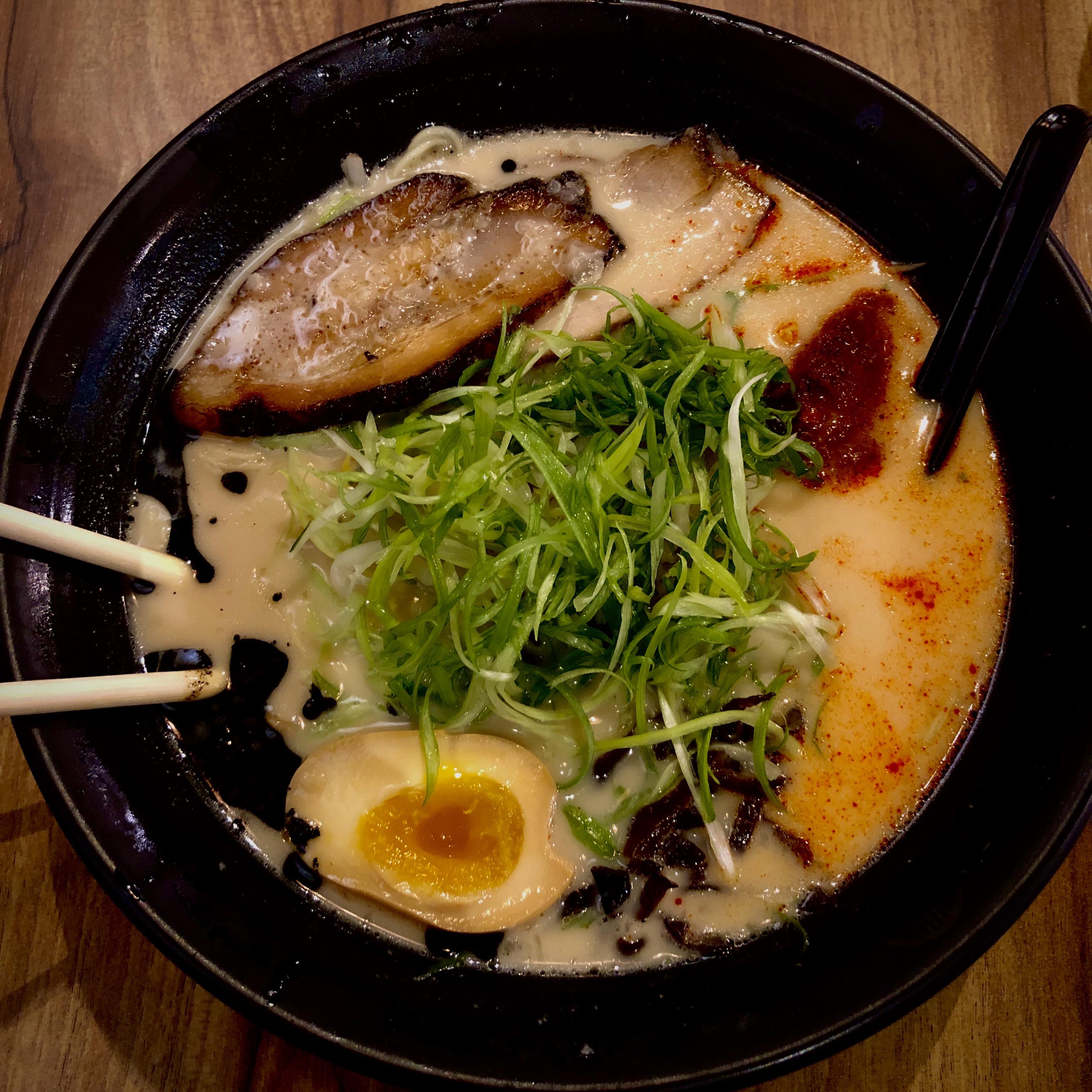 Hakata Ramen in Frisco, Tx. It was incredible; the first time I’ve ever