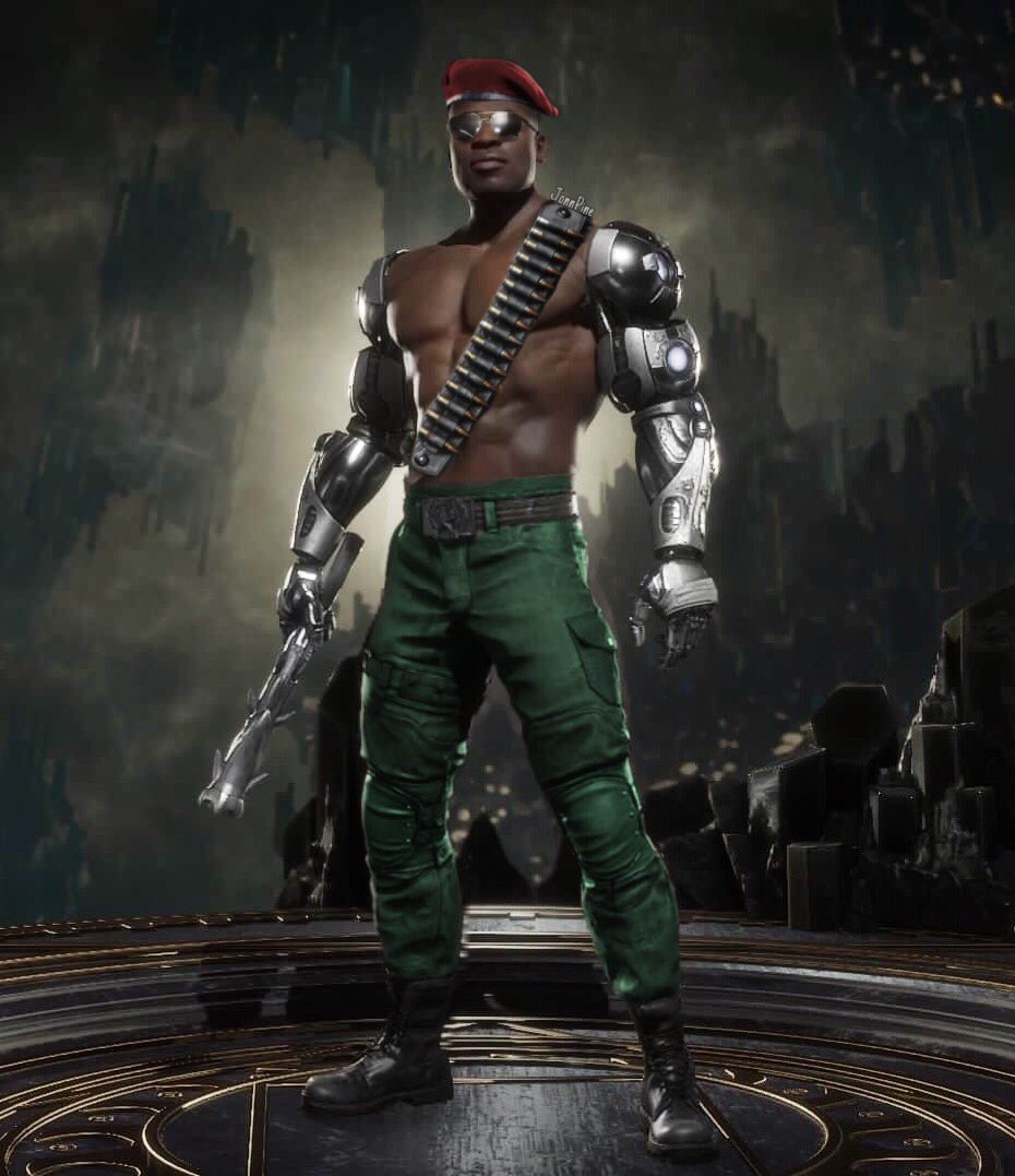 Jax MKDA Skin edit by Jonn Pine r/MortalKombat