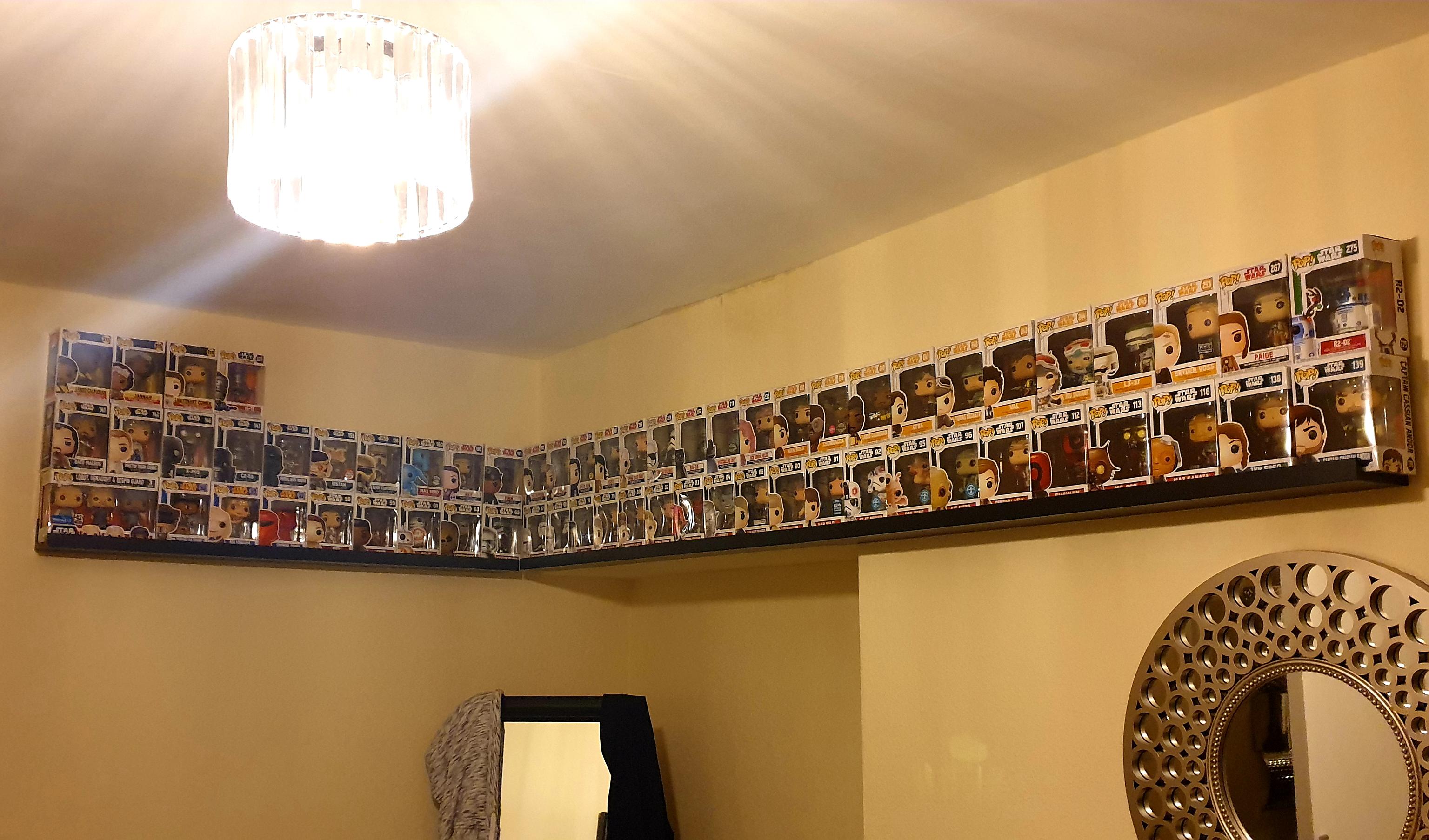 Got myself some Mosslanda shelves I'd heard so much about and now my