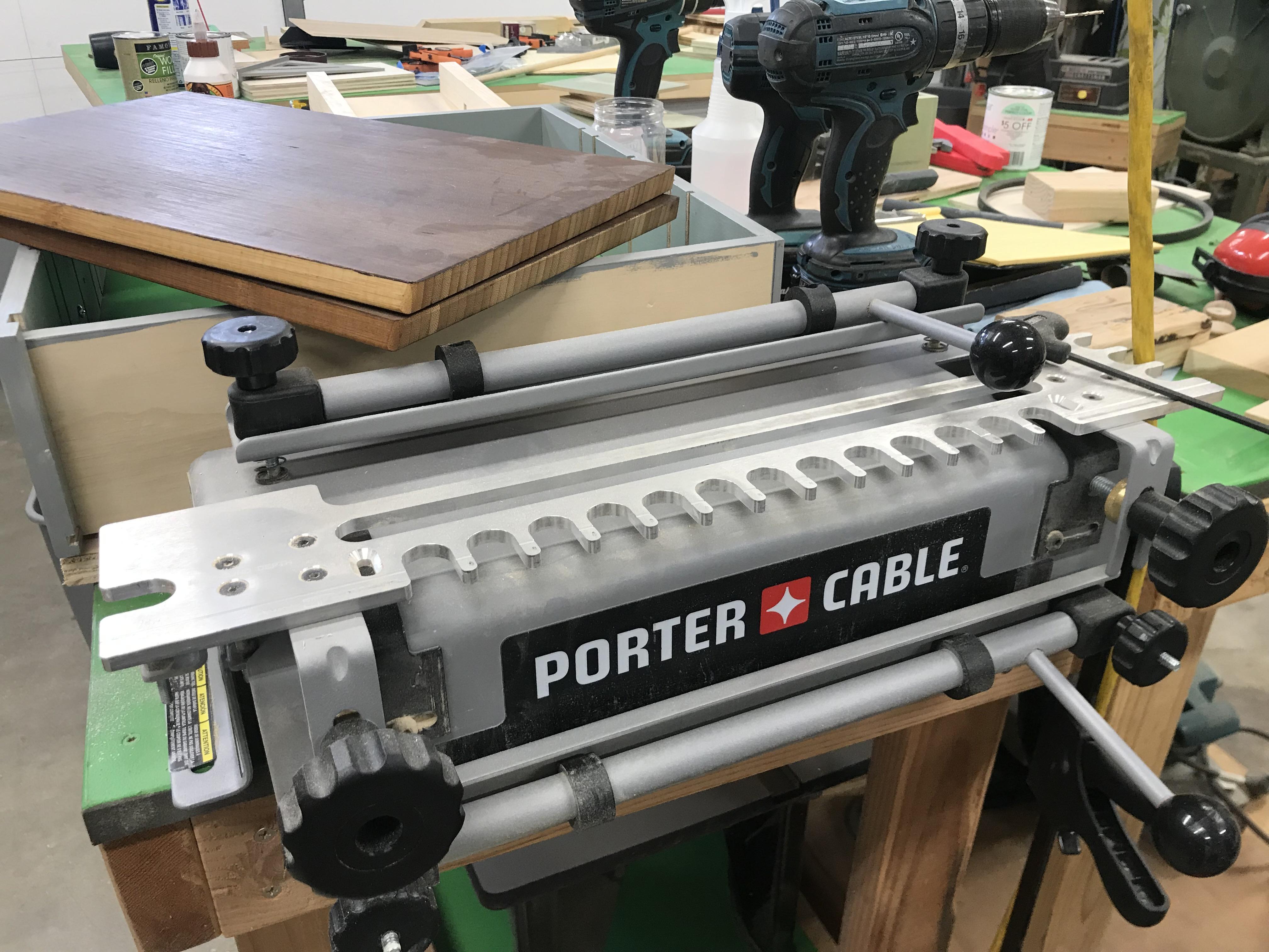 I just ordered the throughdovetail/box joint template for my Porter Cable jig. Some day I’ll do