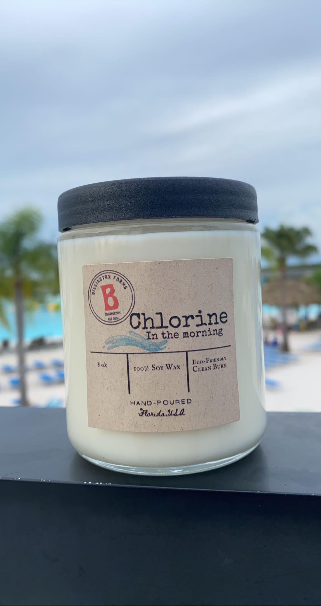 Was asked to make a candle that smells like a swimming pool r/pics