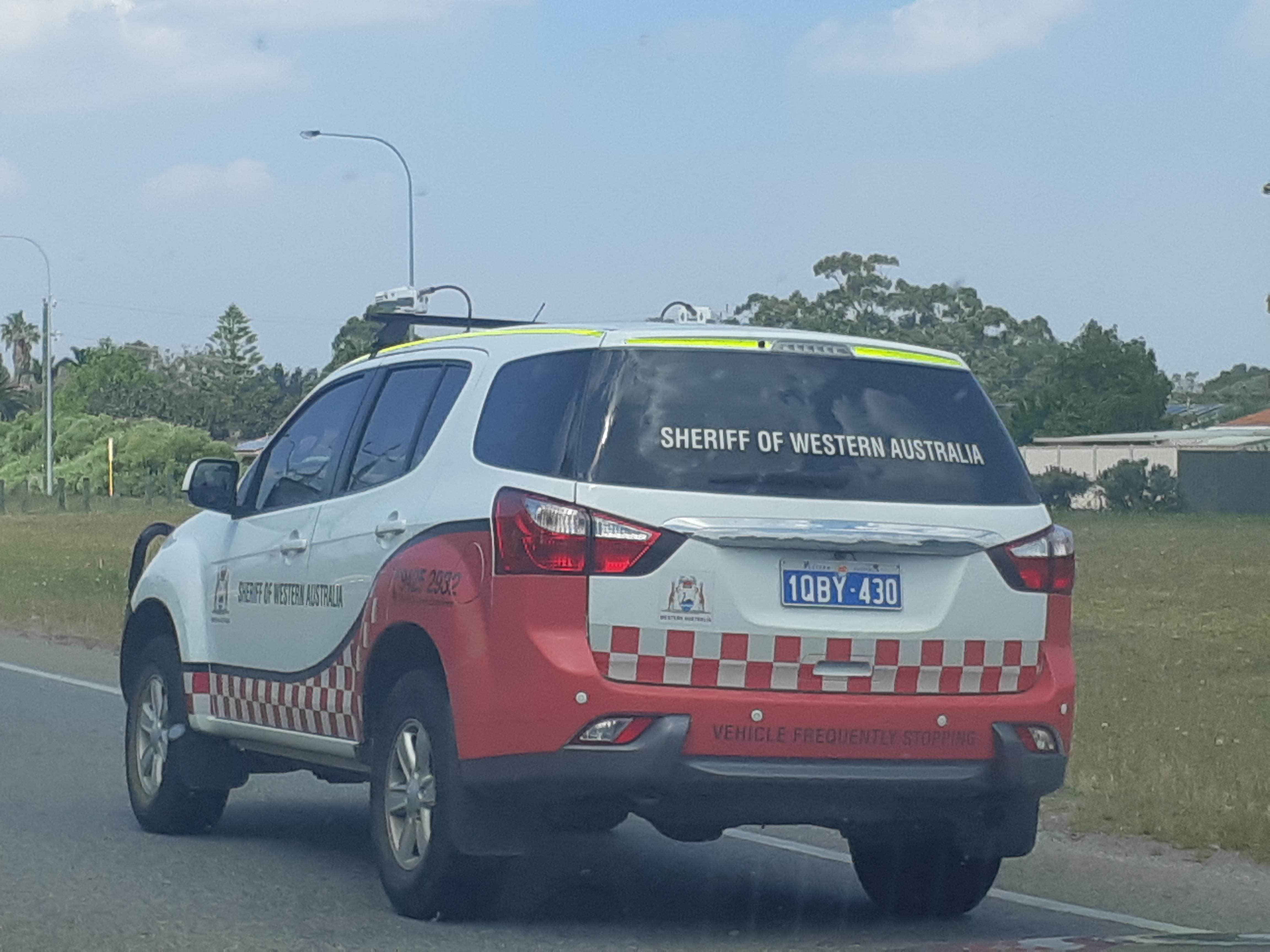 A Sheriffs Car.. Never knew we had Sheriffs. r/perth