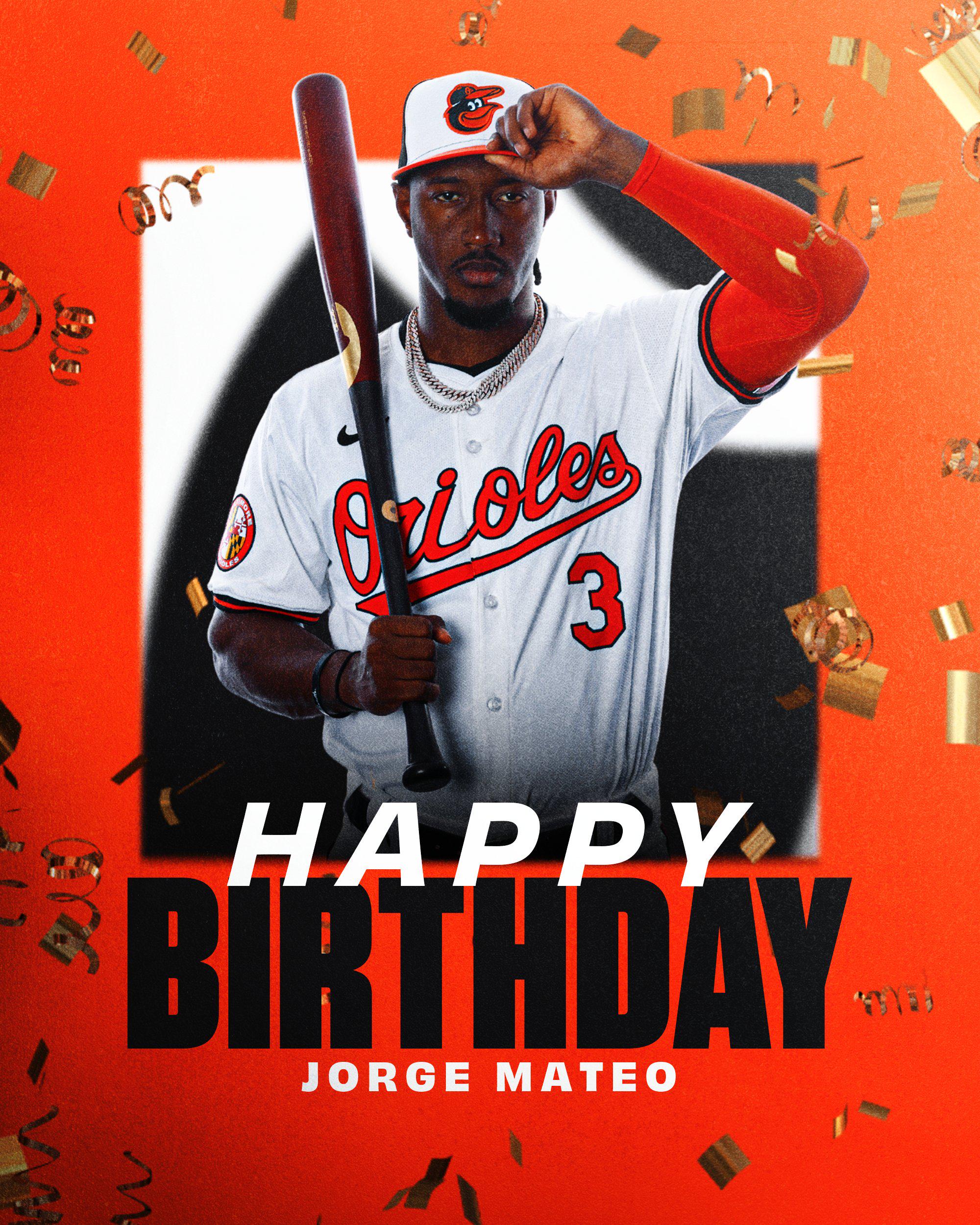 Happy Birthday Mateo! r/orioles