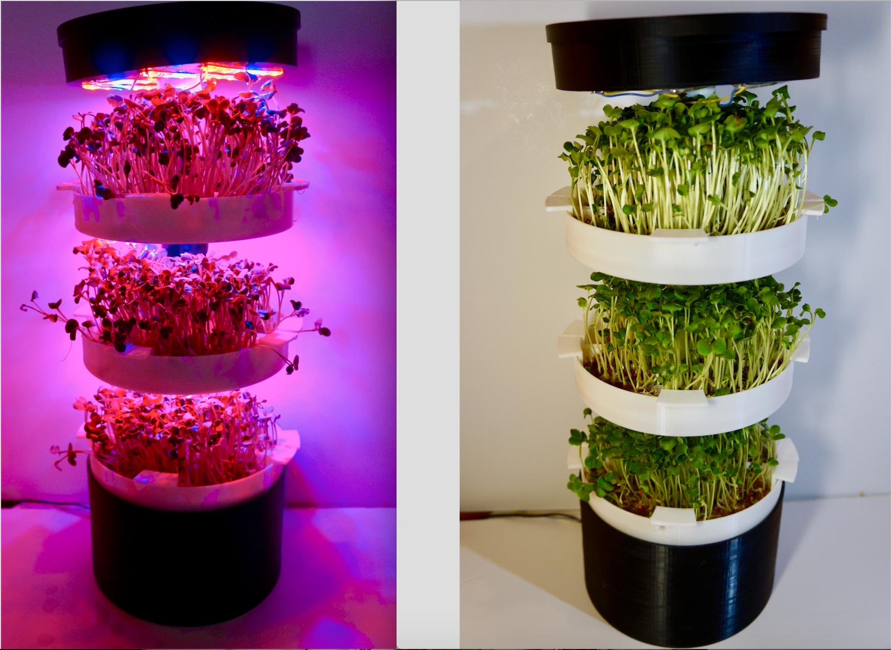 Designed an automated kitchen microgreen grower. Thoughts? r/urbanfarming