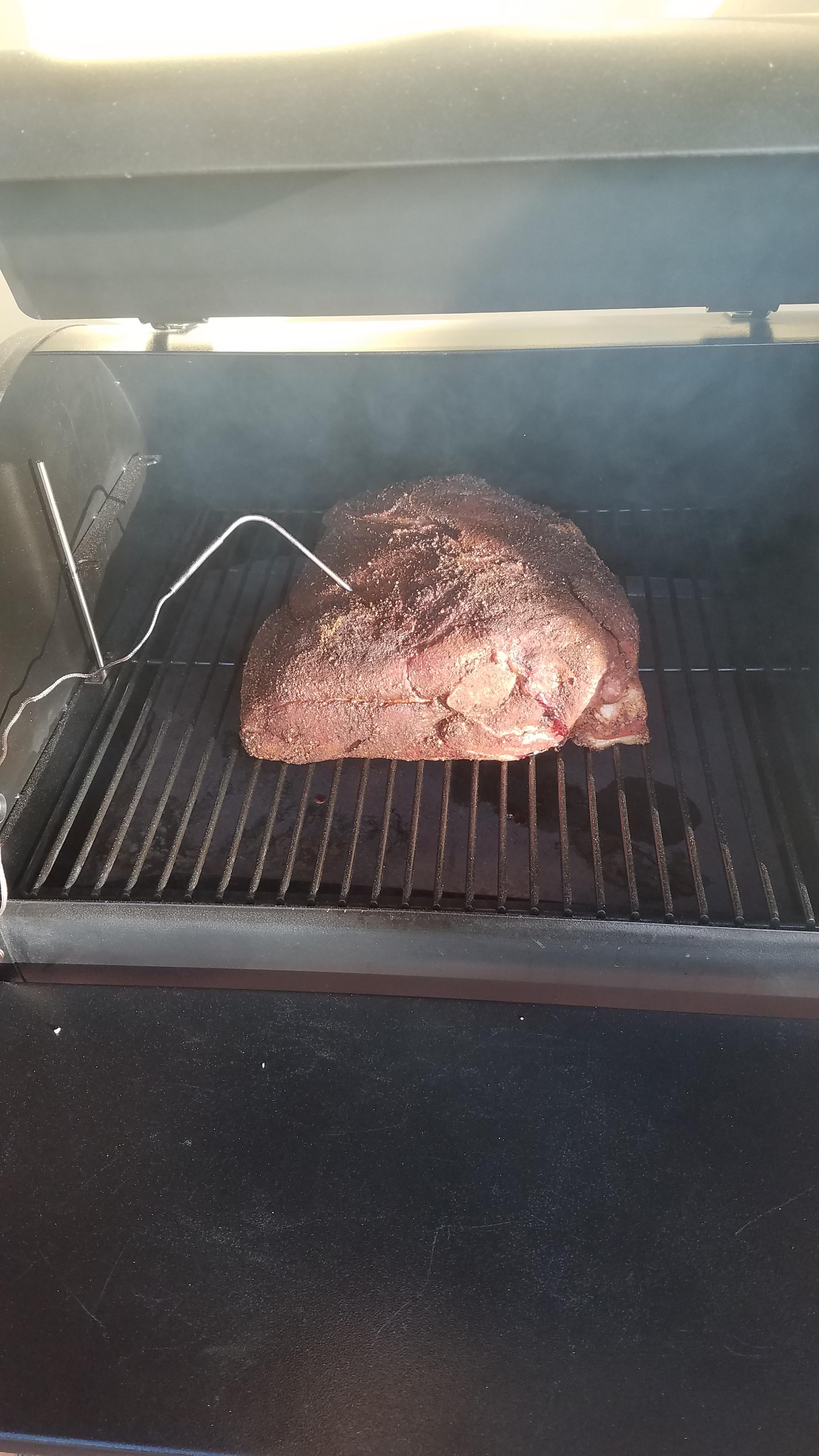 1st time using a traeger r/smoking