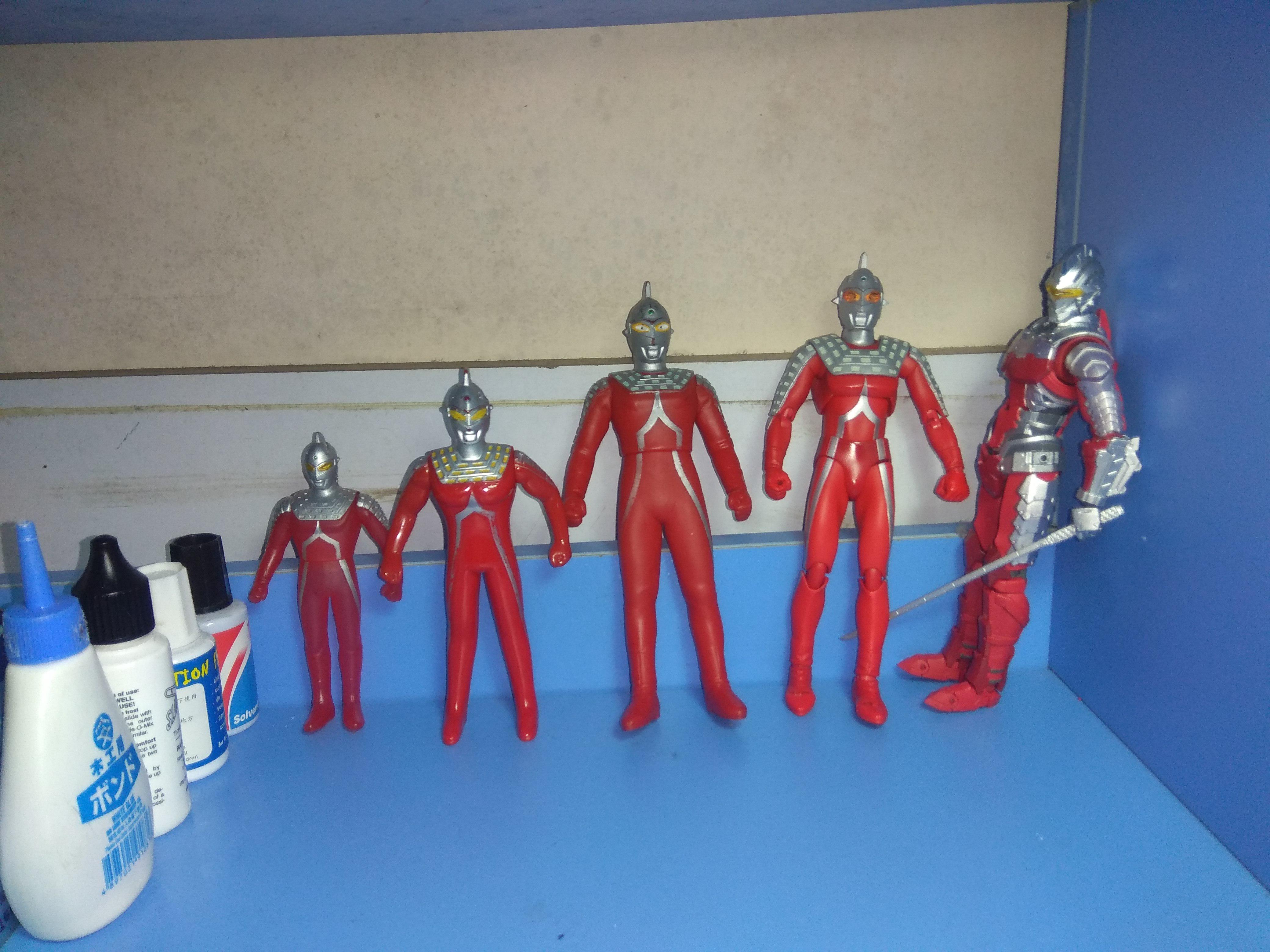 Everyone is here talking about Marvel and DC action figures and here i am with my collection of