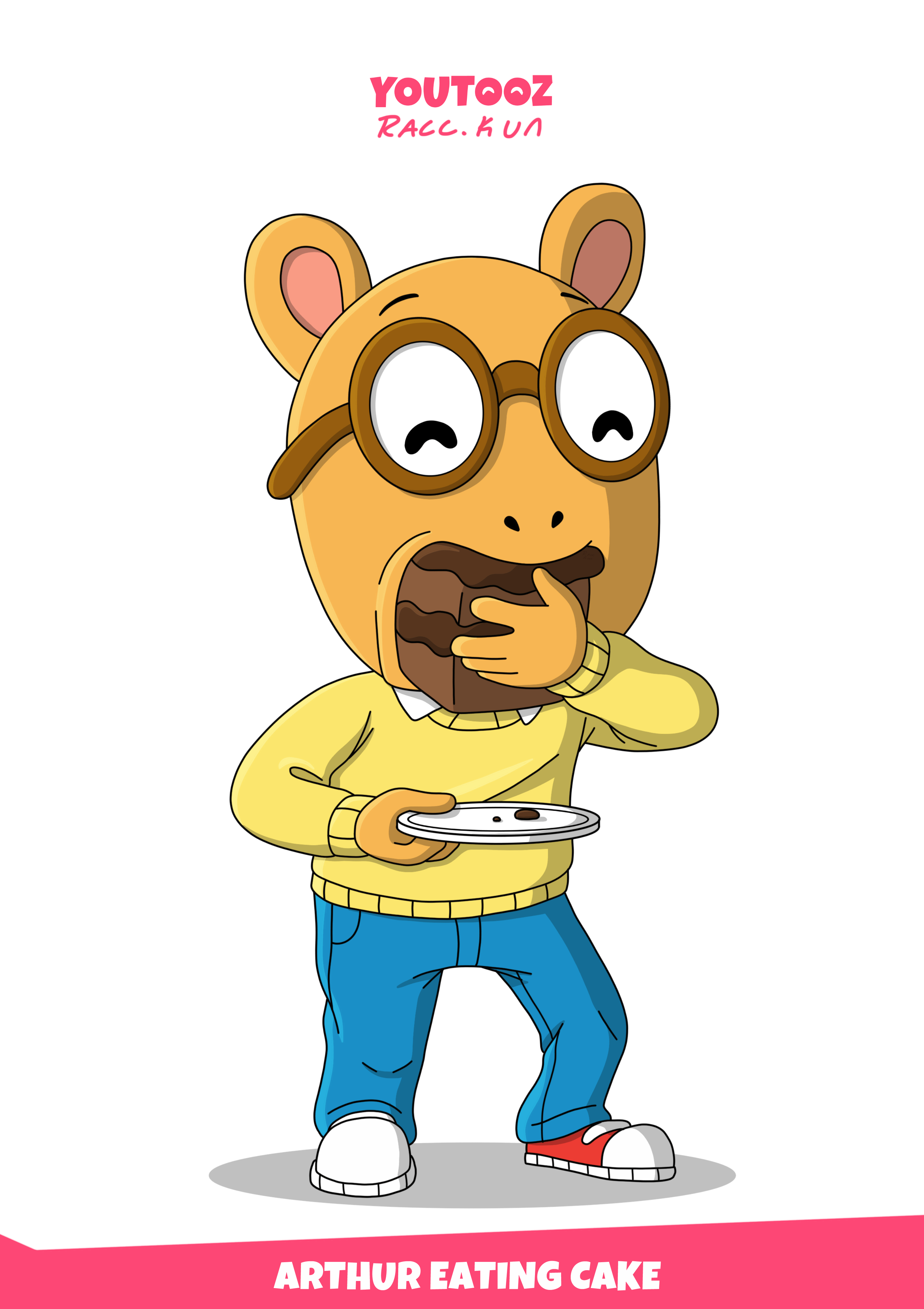 Arthur Eating Cake Youtooz Concept r/Youtooz