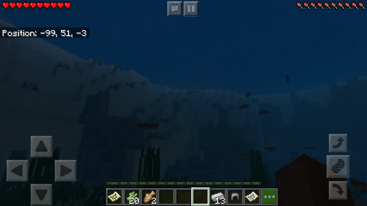 TIL you can't drown in peaceful mode r/Minecraft