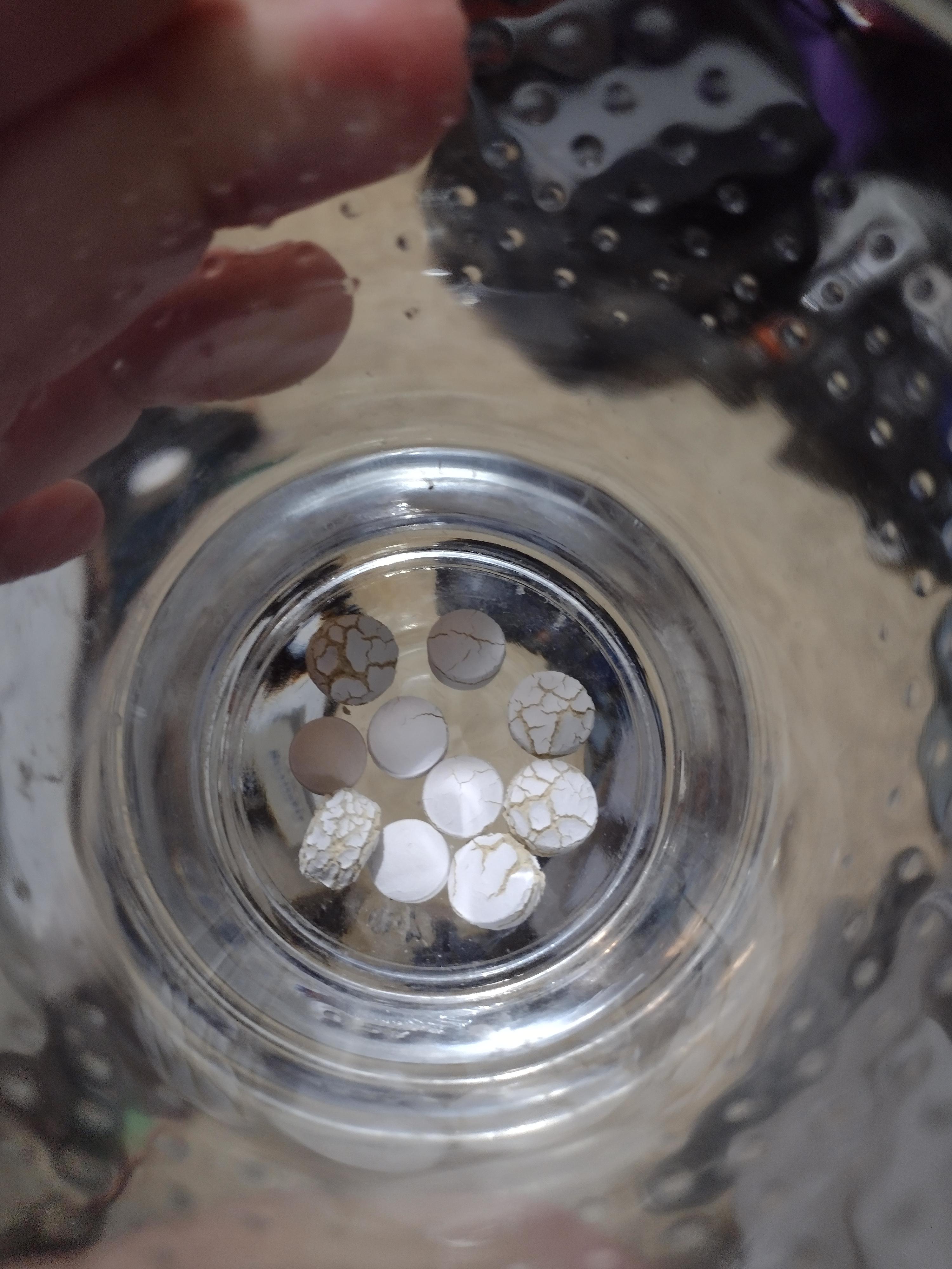 Crusty iron pills (Why? And is it safe to take these? Exp. Date Jan 2023) r/vitamins